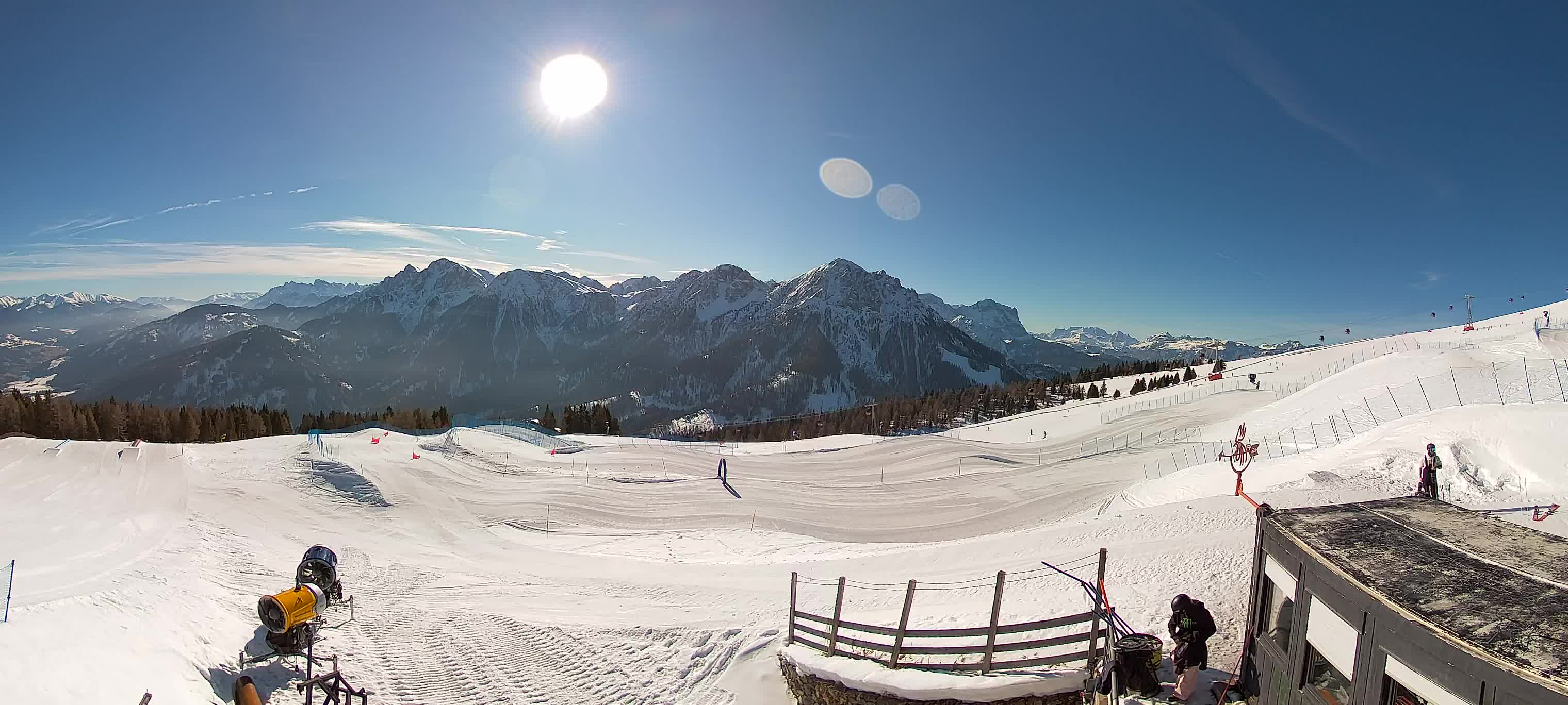 Snowpark Plan de Corones webcam