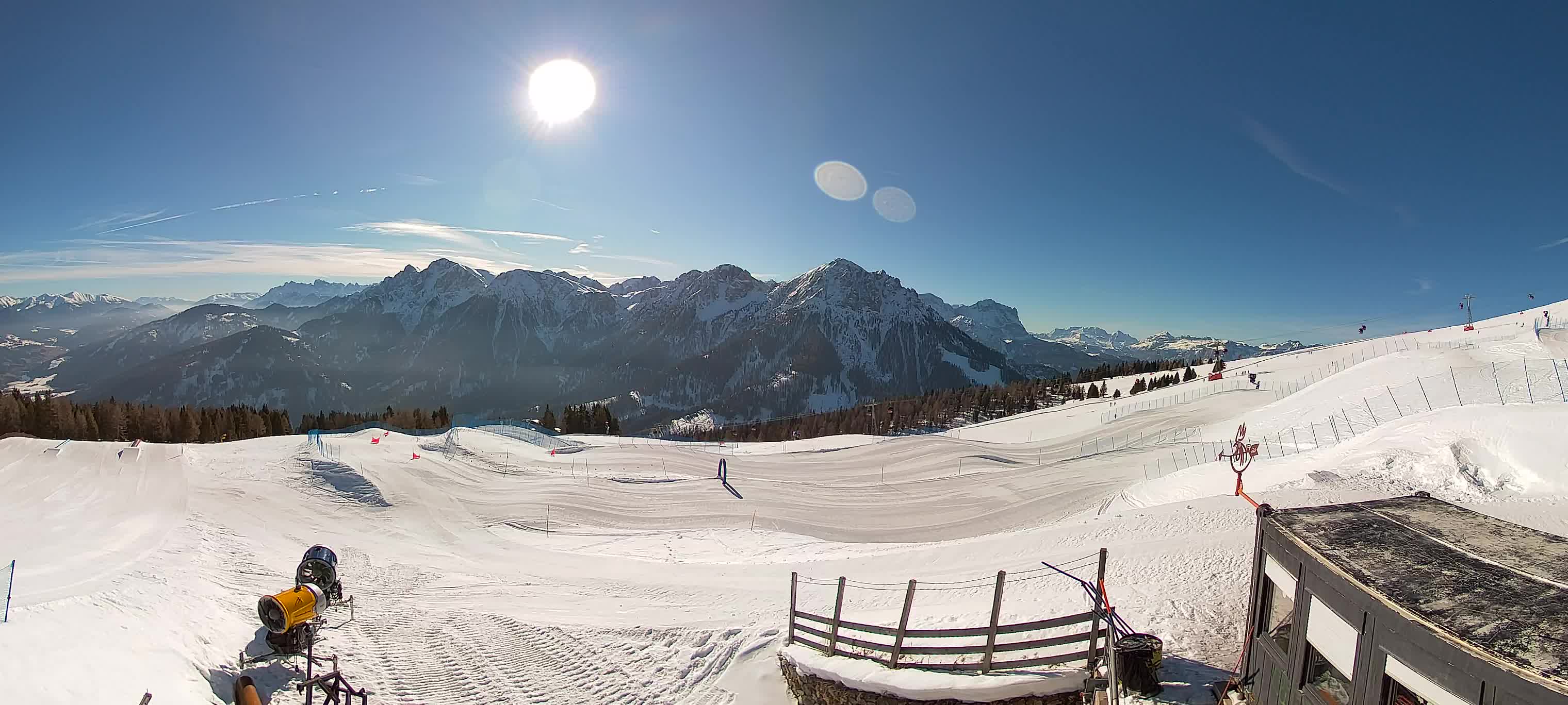 Snowpark Kronplatz web kamera