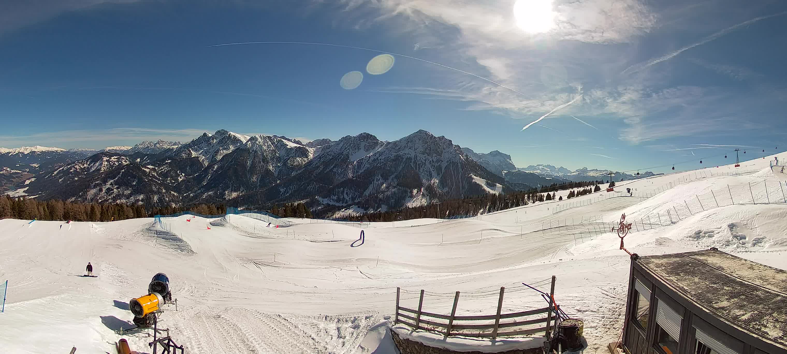 Snowpark Kronplatz live webcam