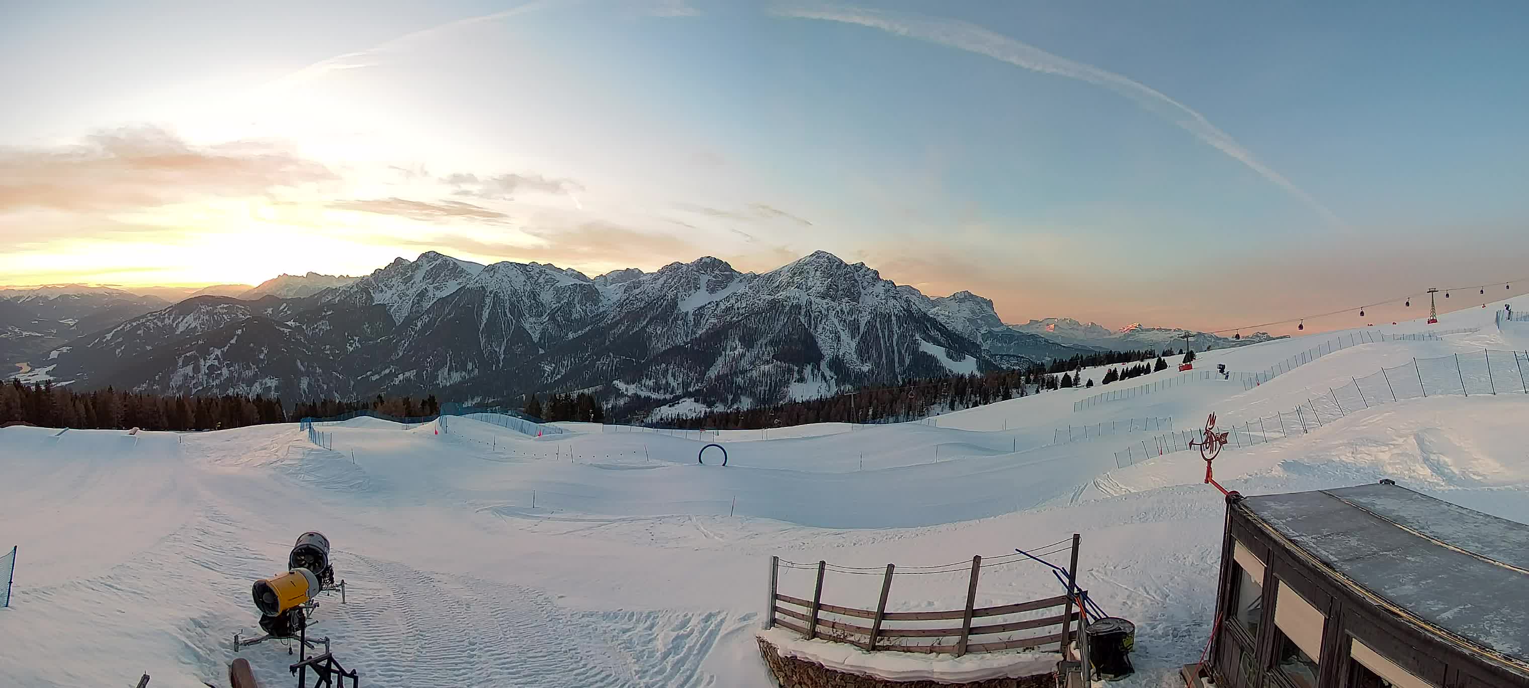 Snowpark Plan de Corones webcam