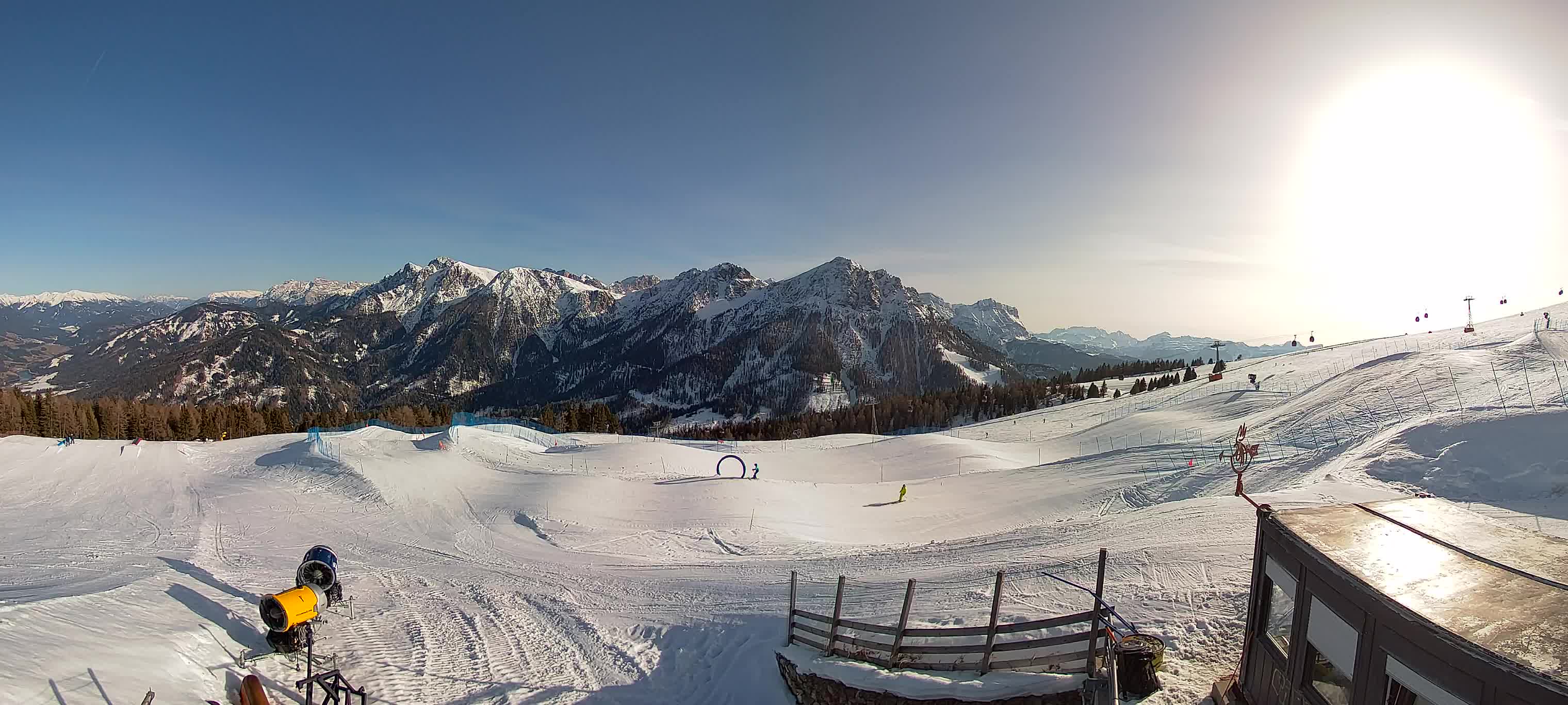 Snowpark Plan de Corones webcam