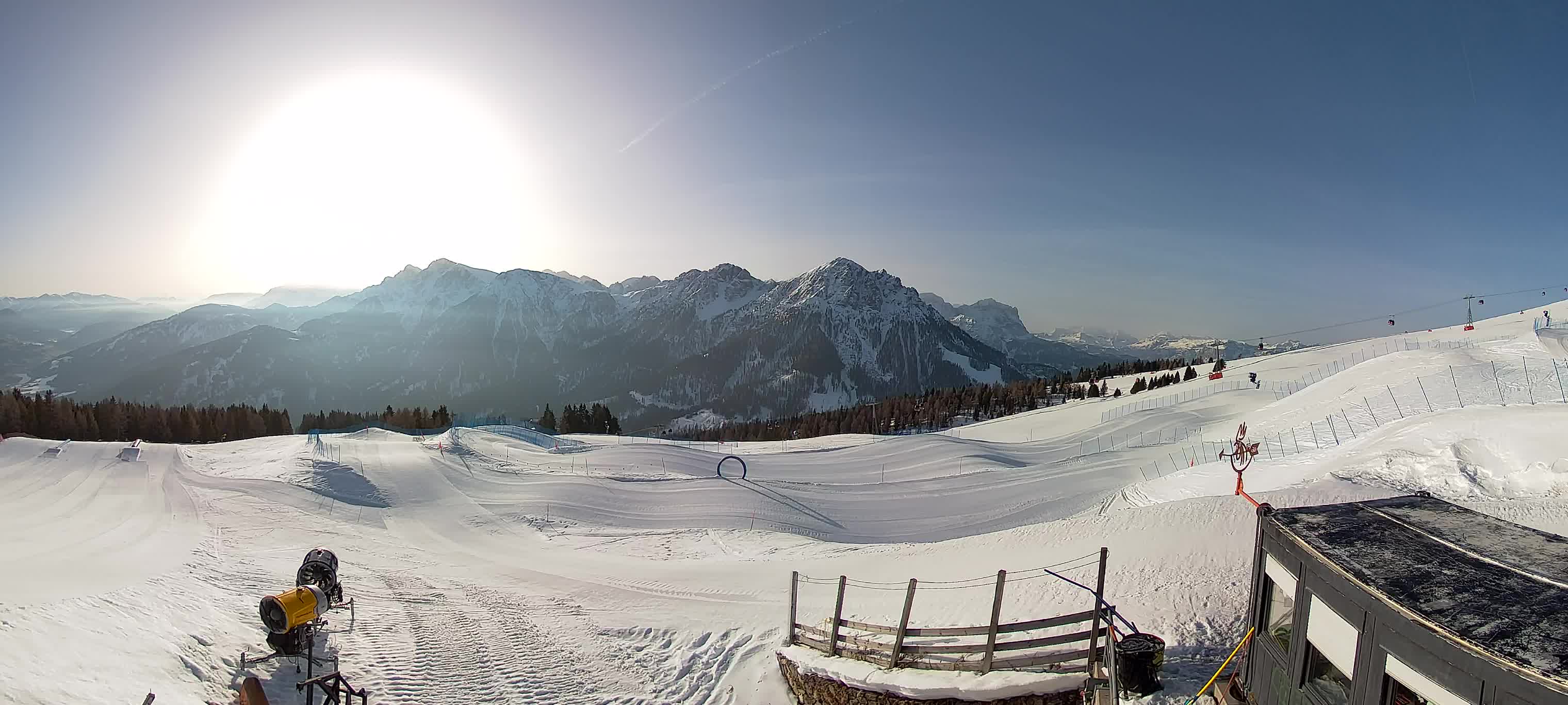 Snowpark Kronplatz web kamera