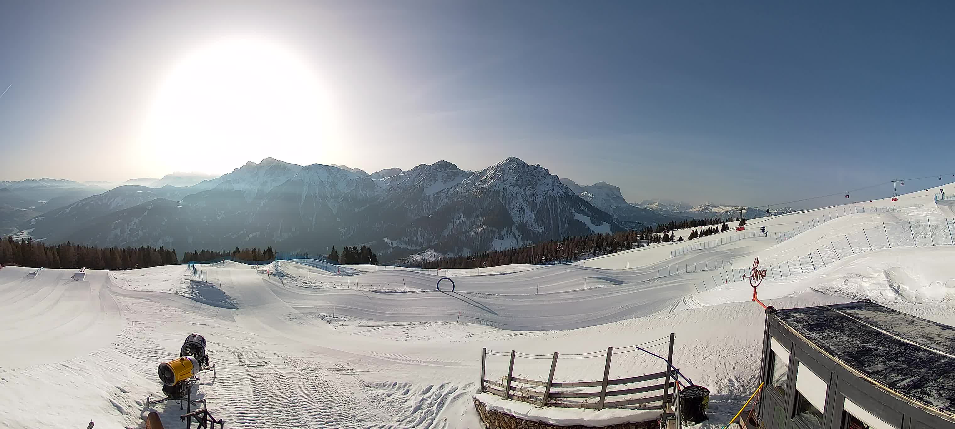 Snowpark Kronplatz web kamera