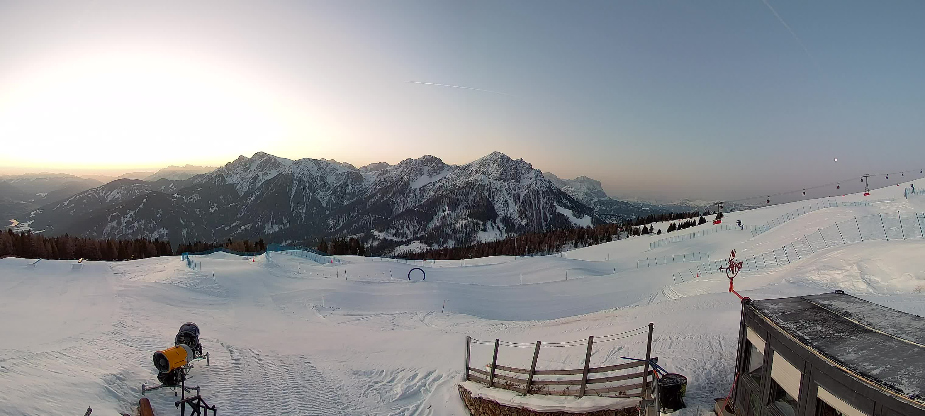 Snowpark Kronplatz live webcam