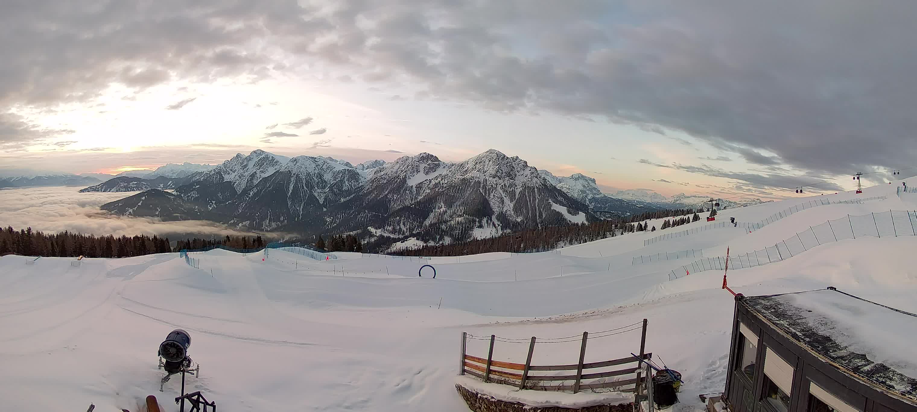 Snowpark Kronplatz web kamera