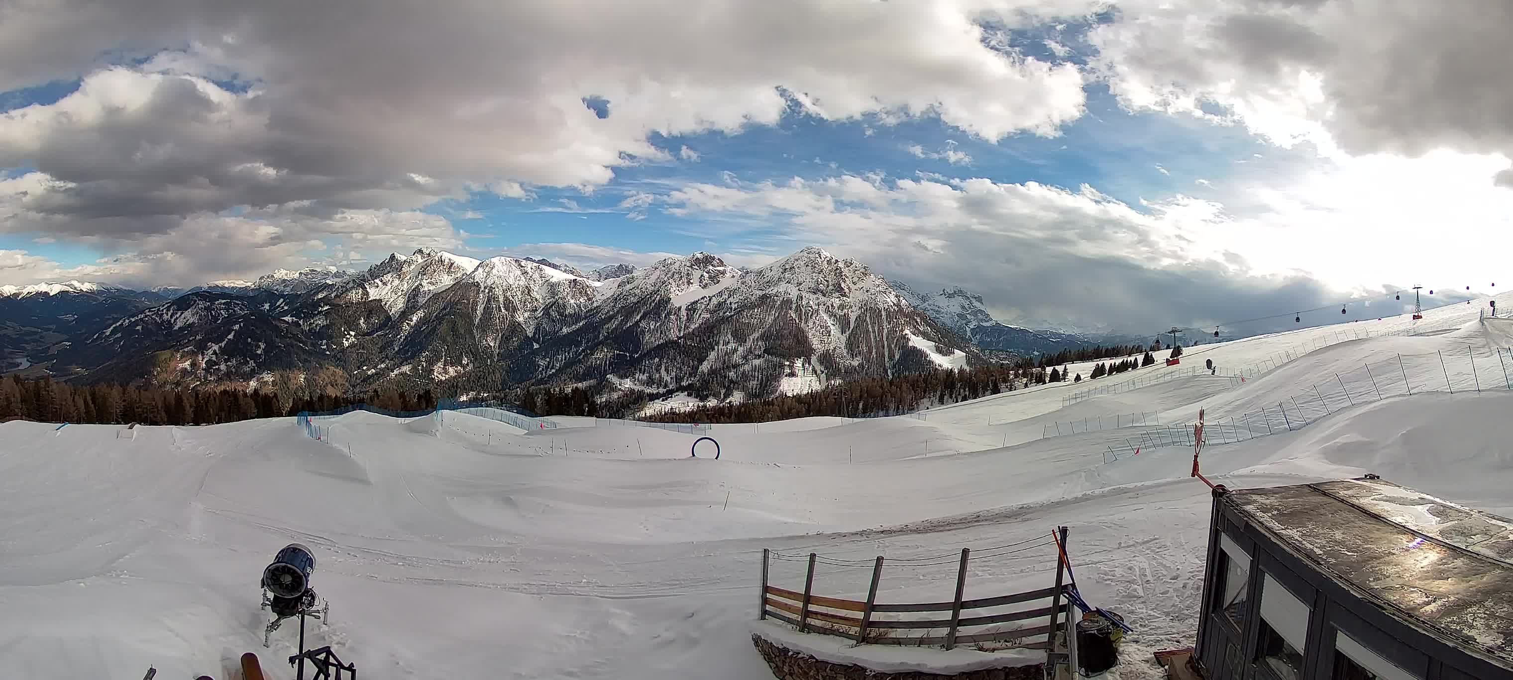 Snowpark Plan de Corones webcam