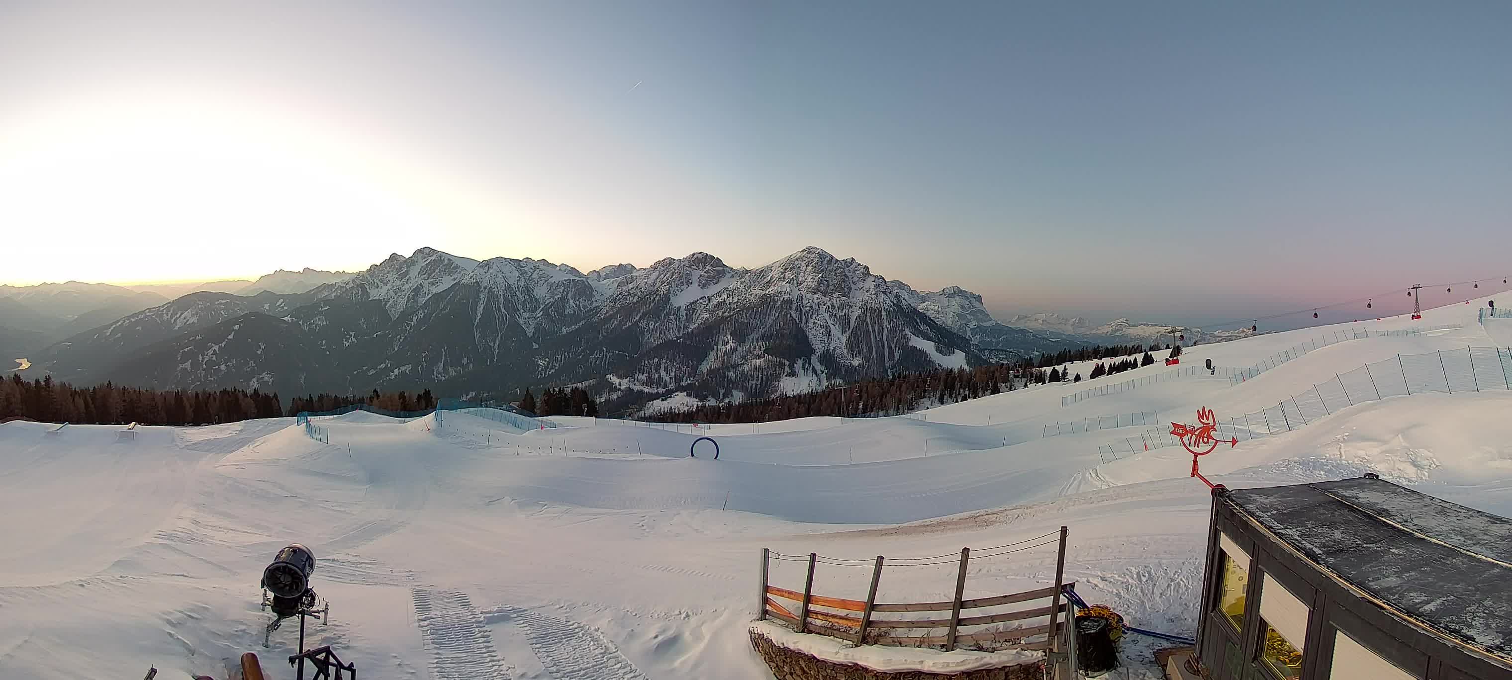 Snowpark Plan de Corones webcam