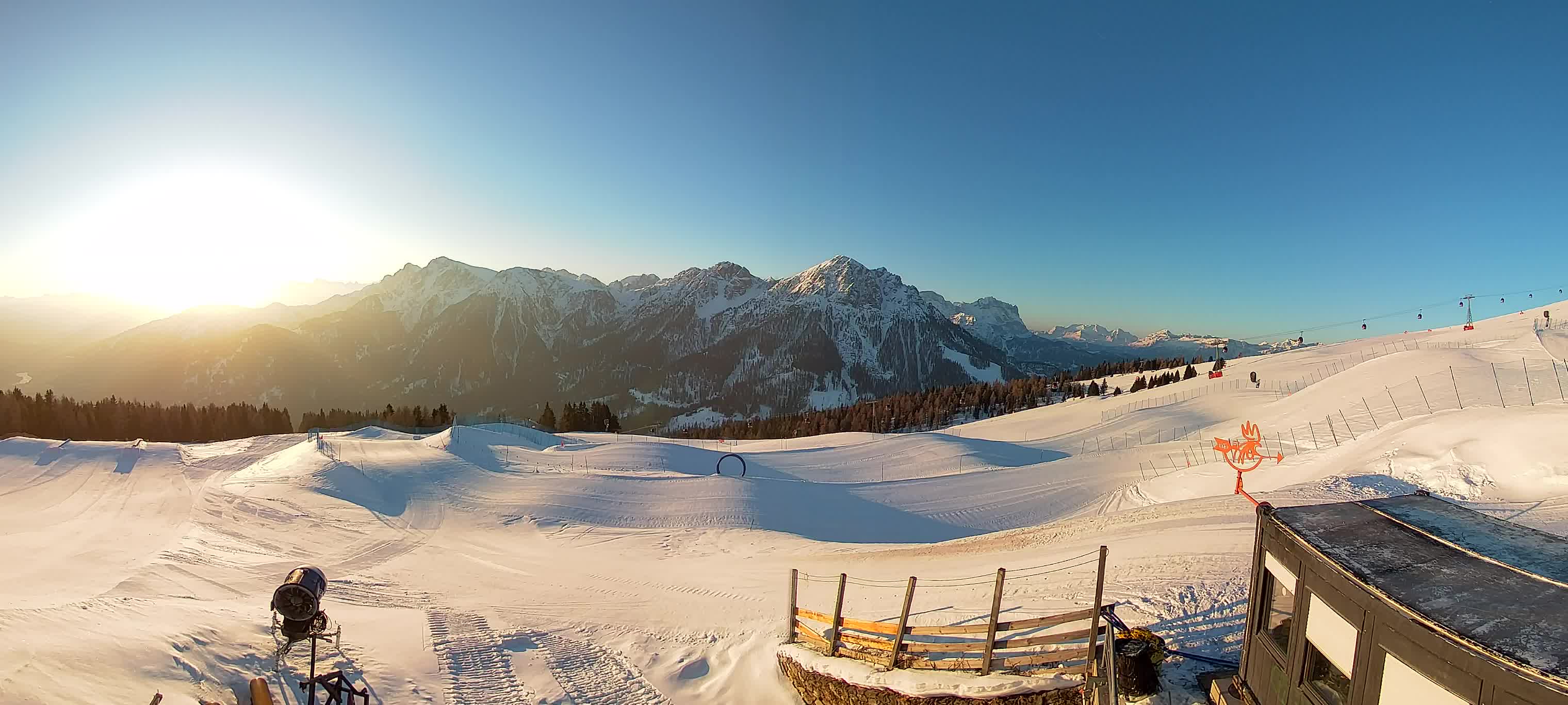 Snowpark Kronplatz web kamera