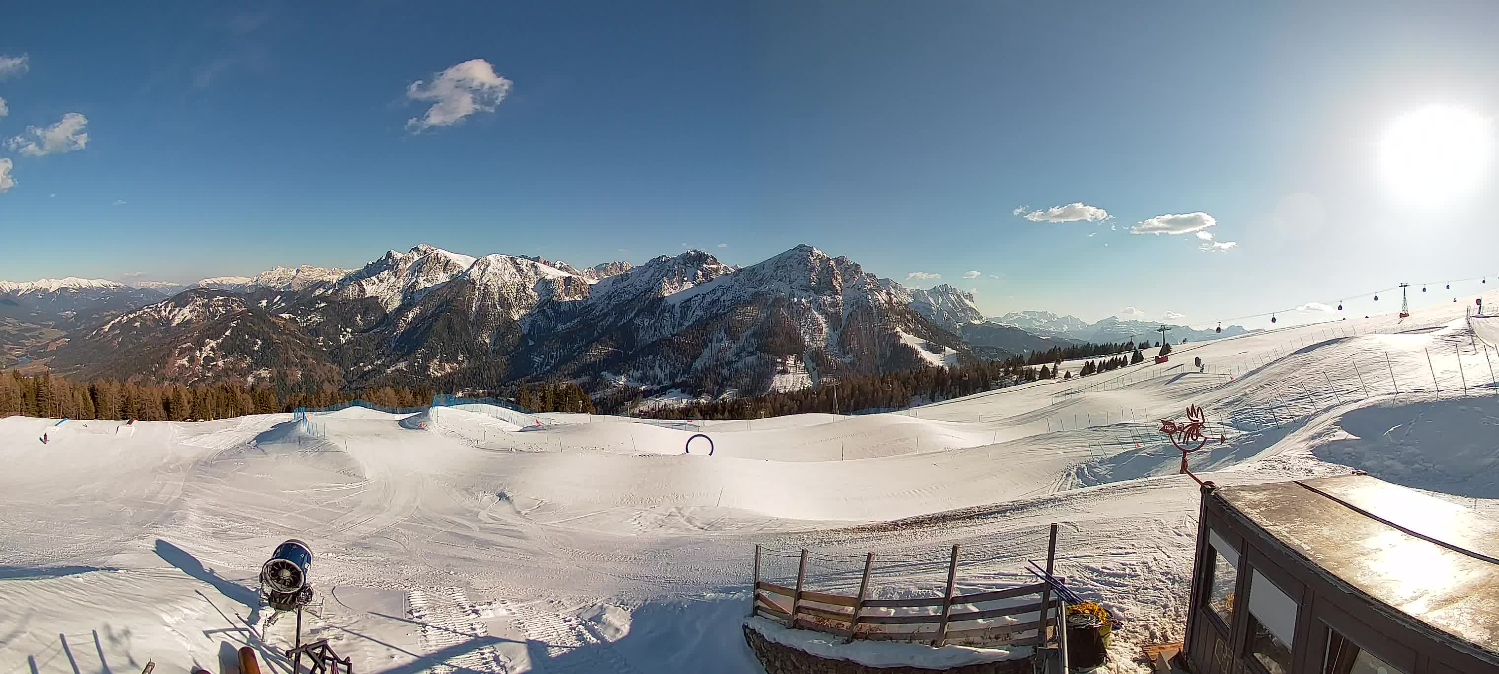 Snowpark Kronplatz live webcam