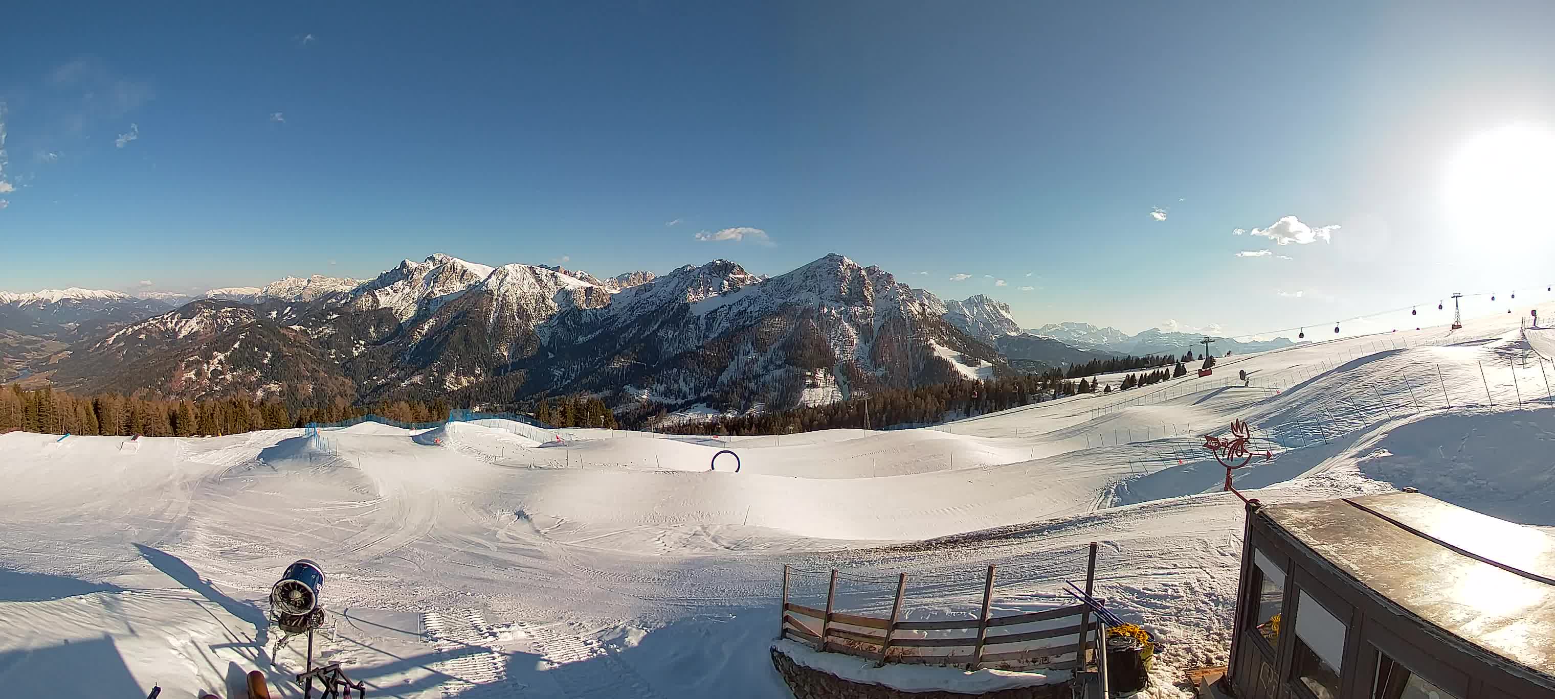 Snowpark Kronplatz live webcam
