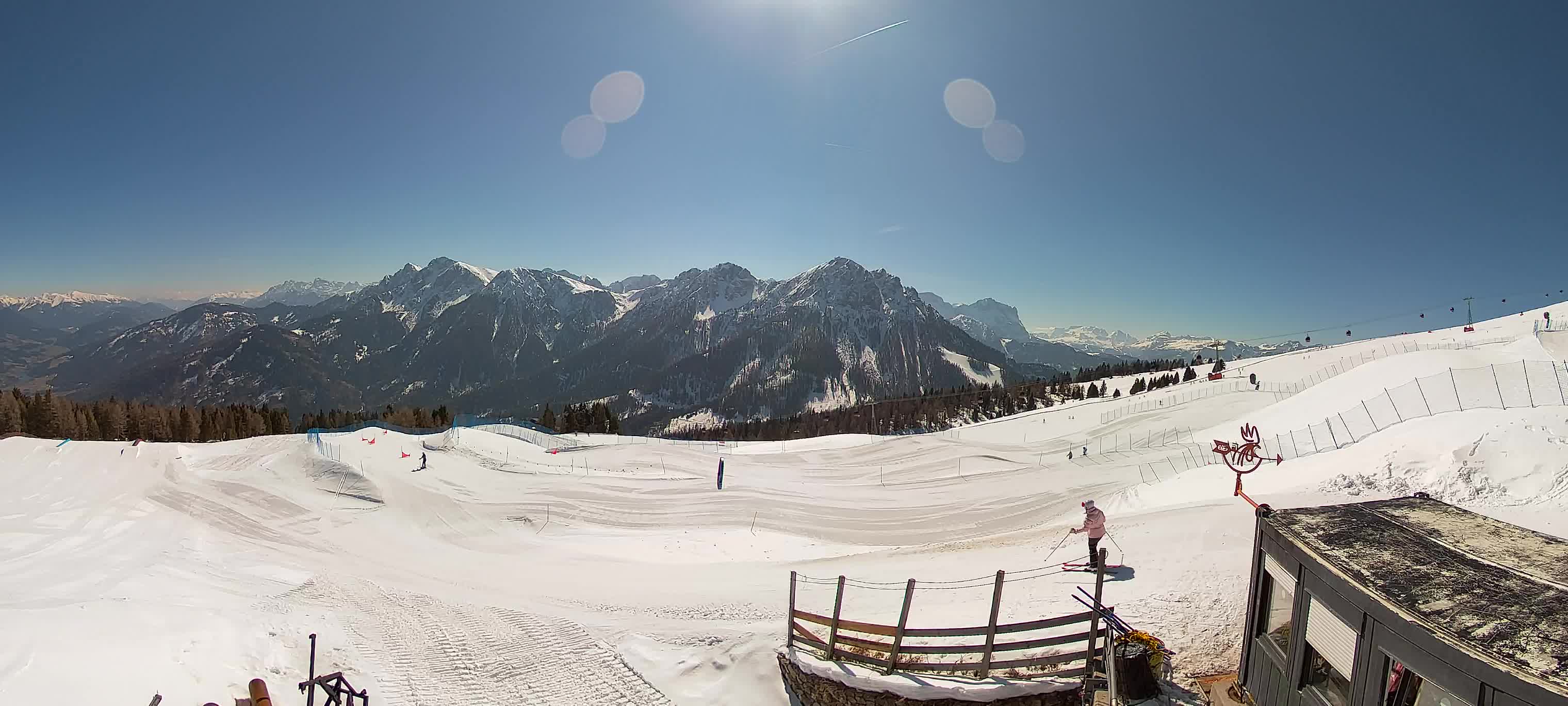 Snowpark Kronplatz web kamera