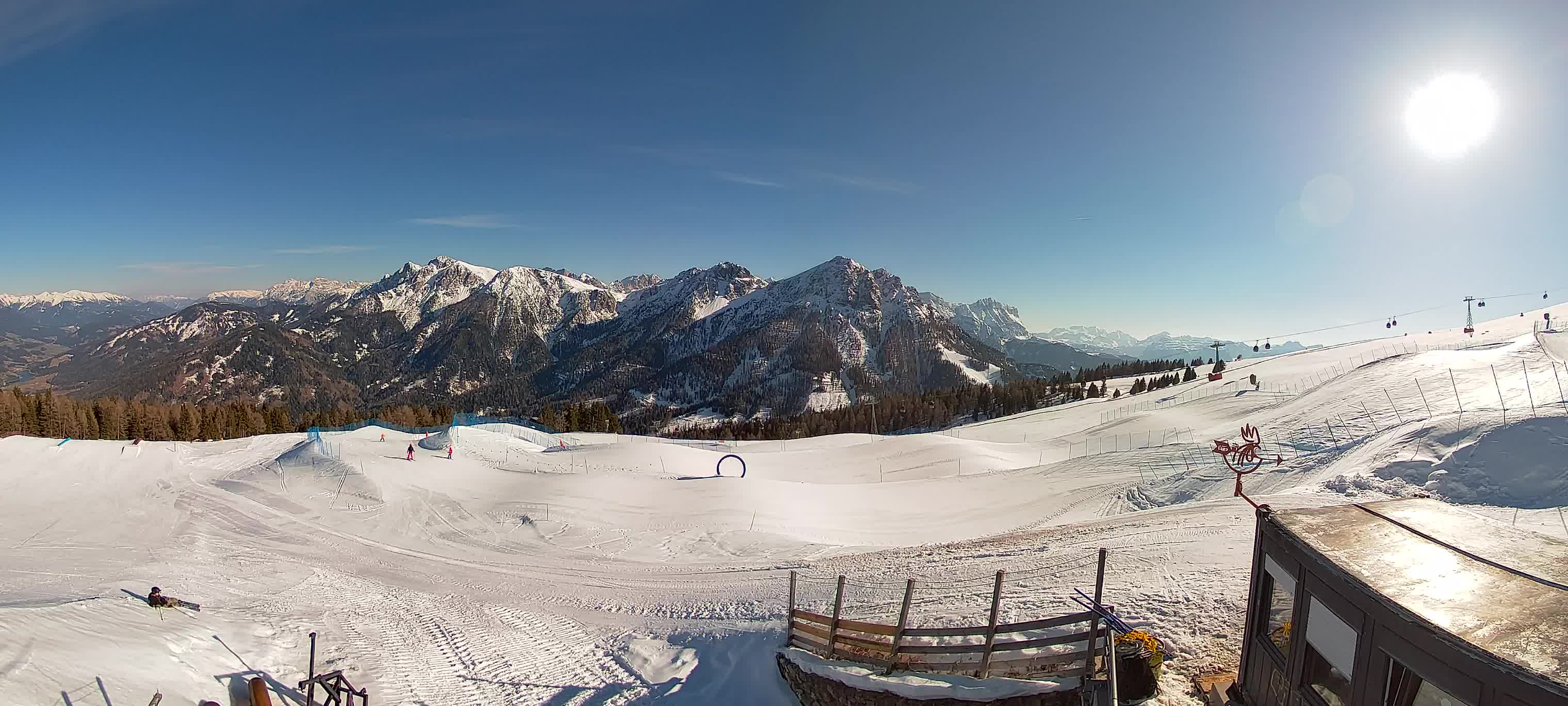 Snowpark Kronplatz live webcam