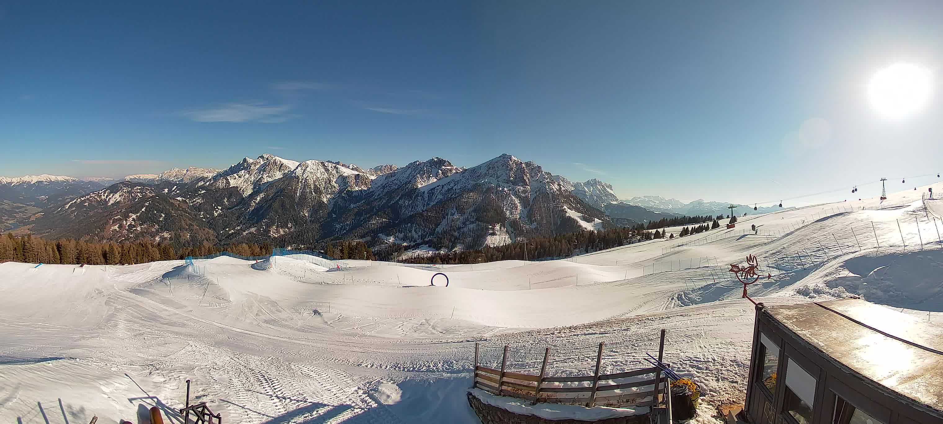 Snowpark Kronplatz live webcam