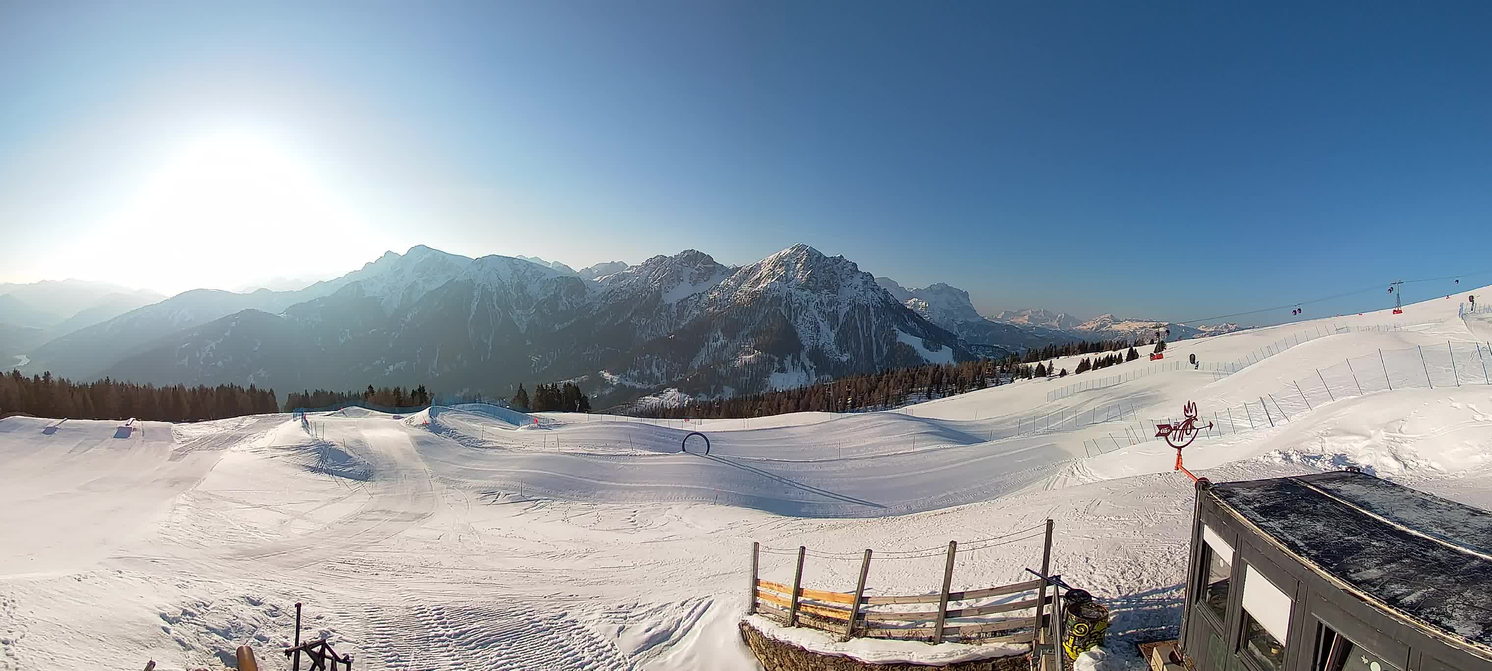 Snowpark Plan de Corones webcam