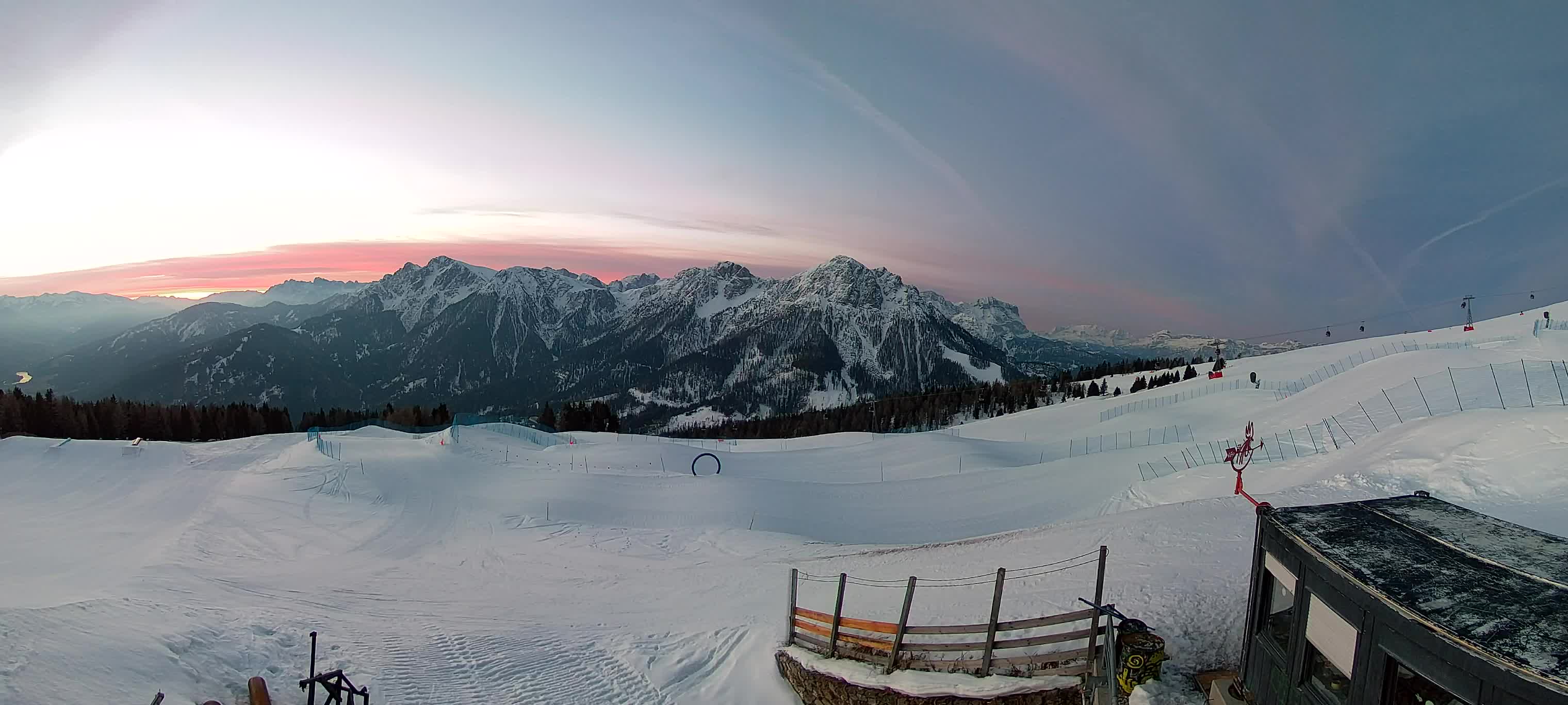 Snowpark Kronplatz web kamera
