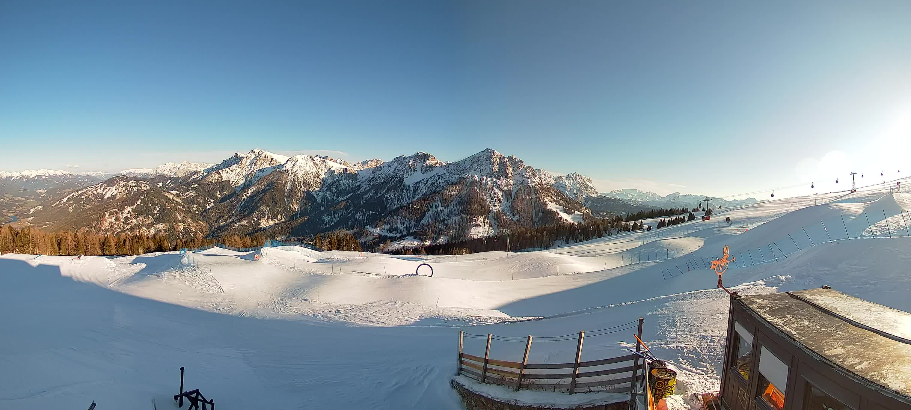Snowpark Kronplatz live webcam