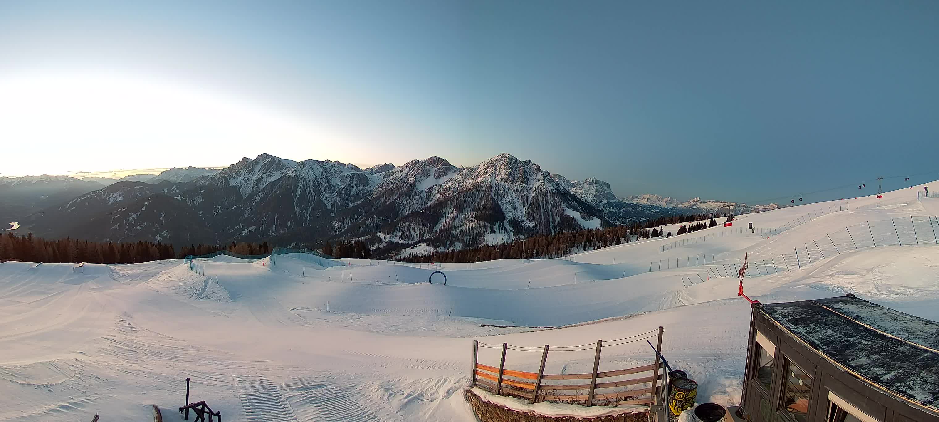 Snowpark Kronplatz live webcam