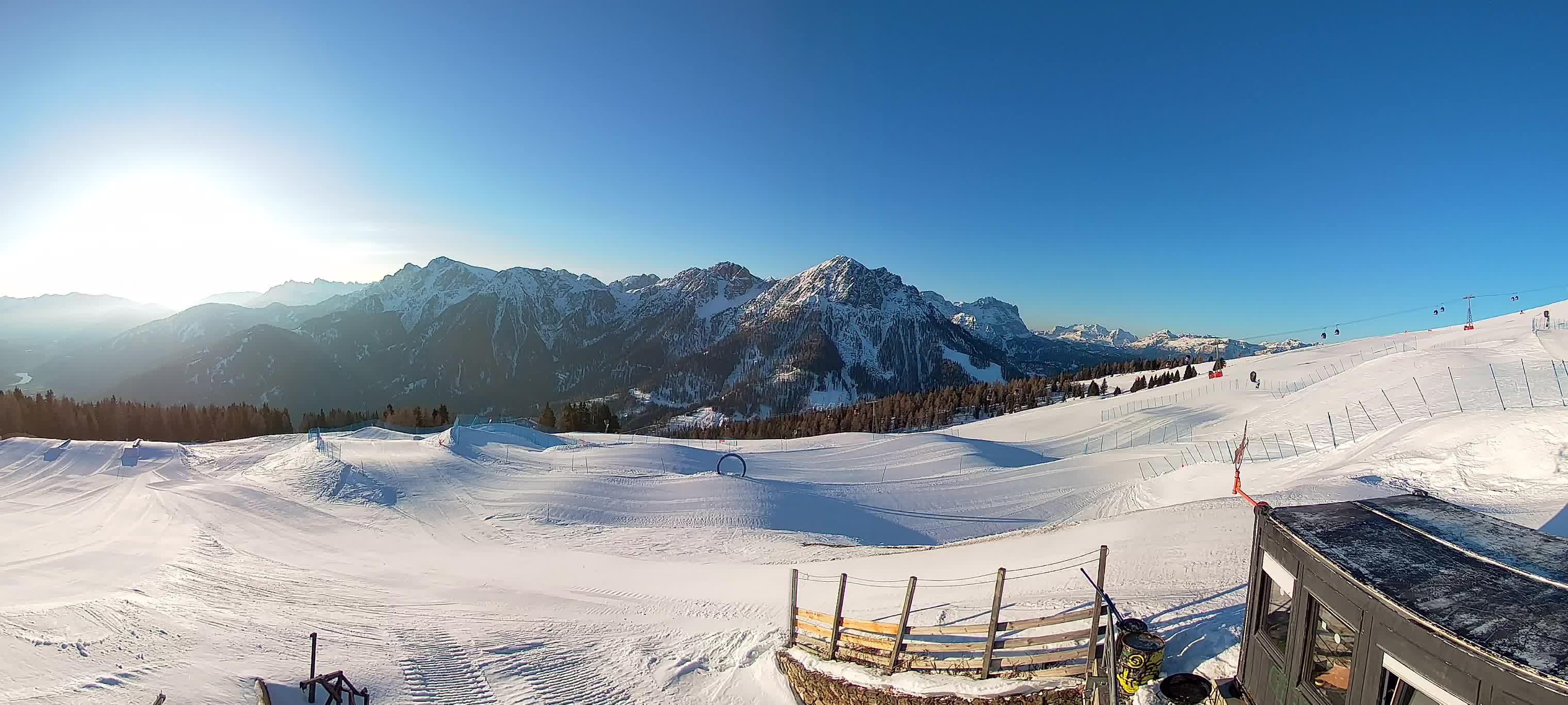 Snowpark Kronplatz live webcam