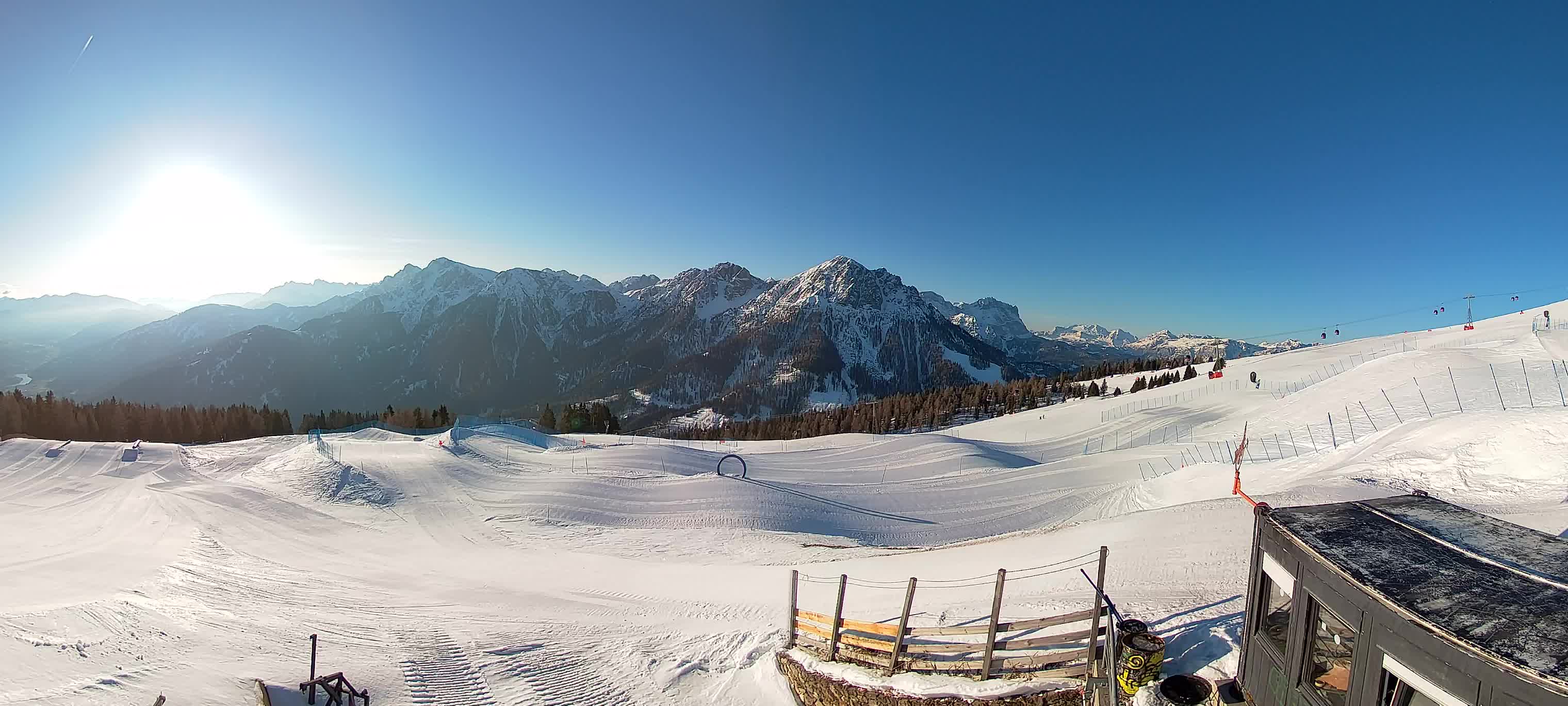 Snowpark Kronplatz live webcam
