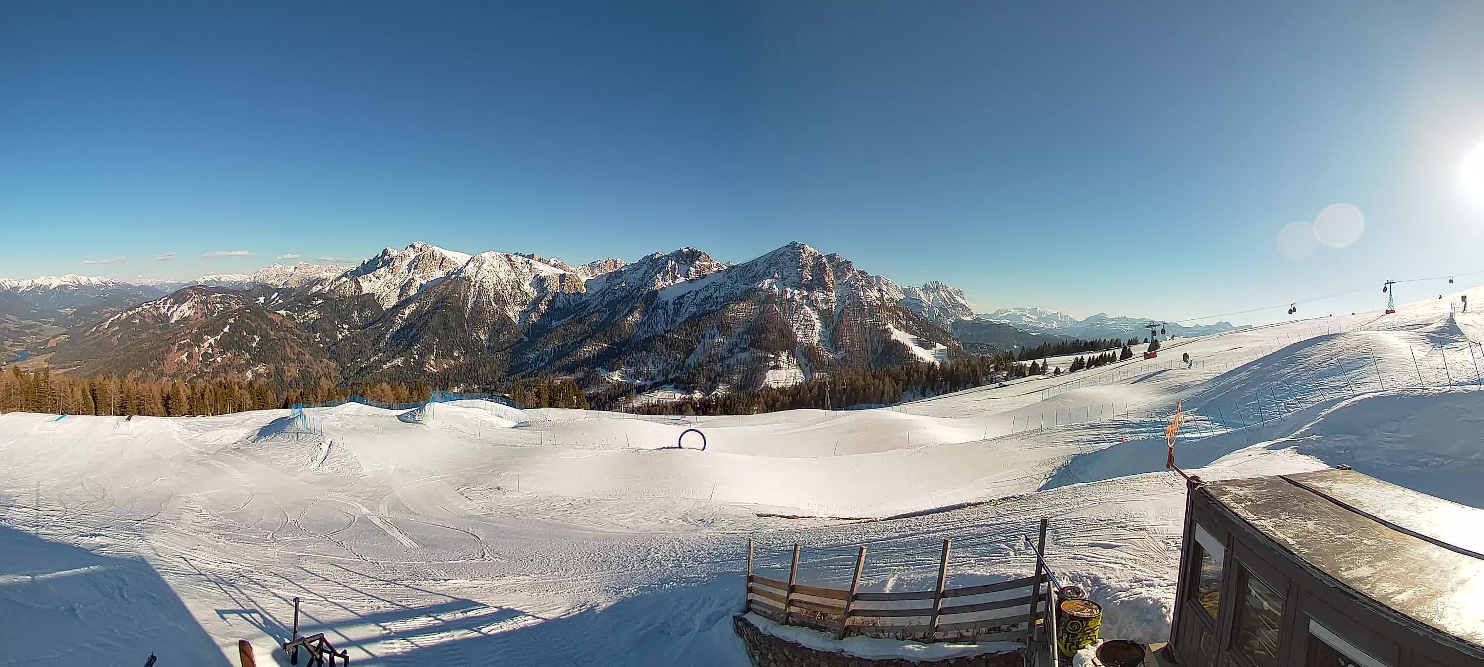 Snowpark Kronplatz live webcam