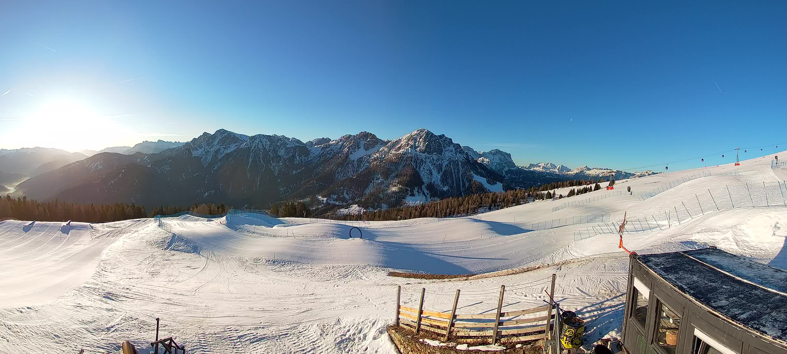 Snowpark Kronplatz live webcam