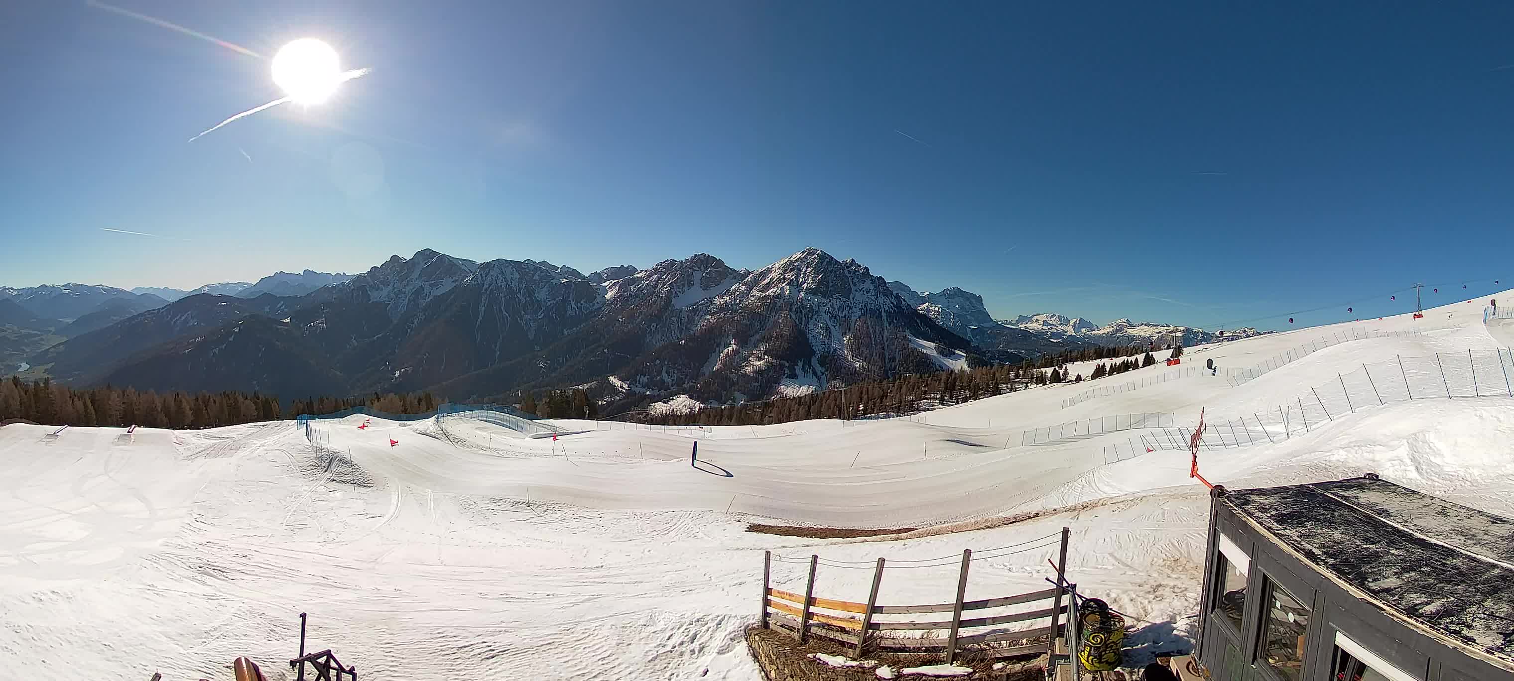 Snowpark Kronplatz live webcam