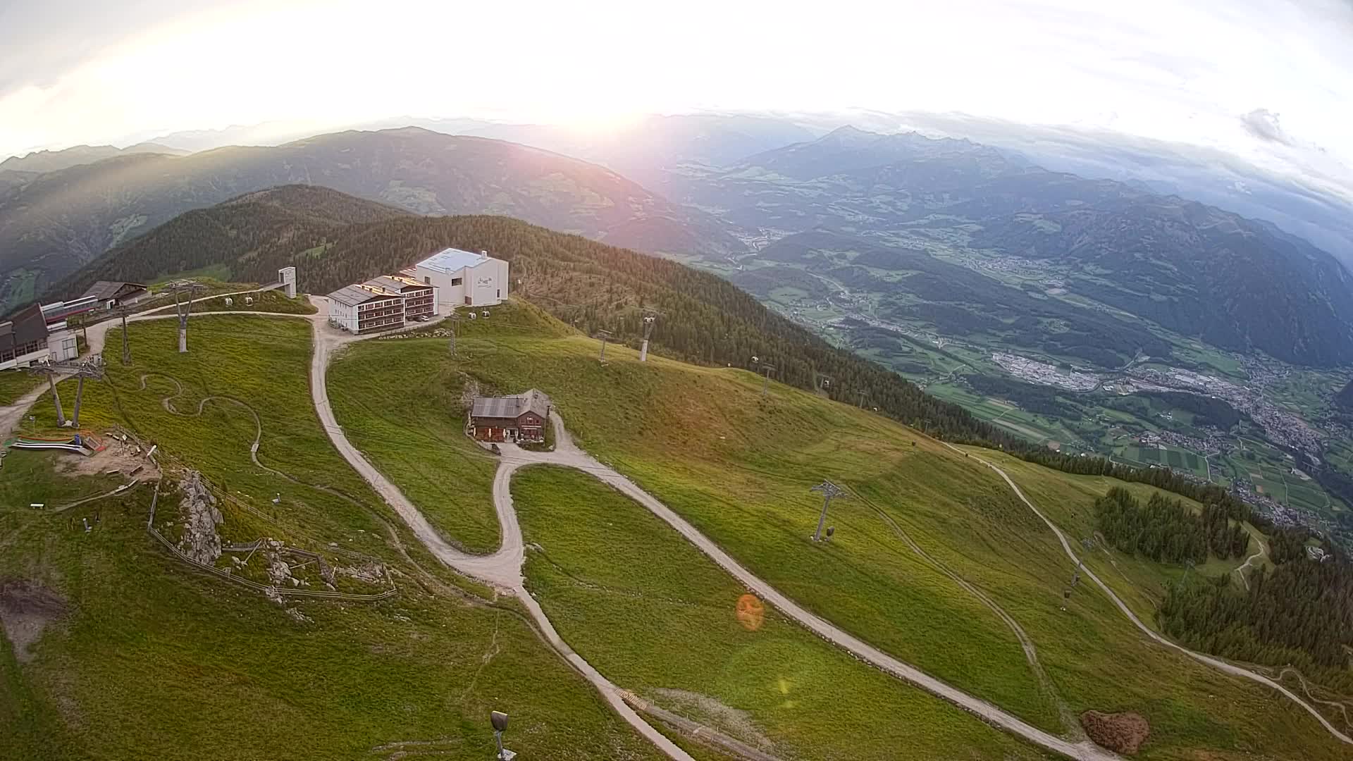Smučišče Kronplatz – vrh | pogled na Bruneck