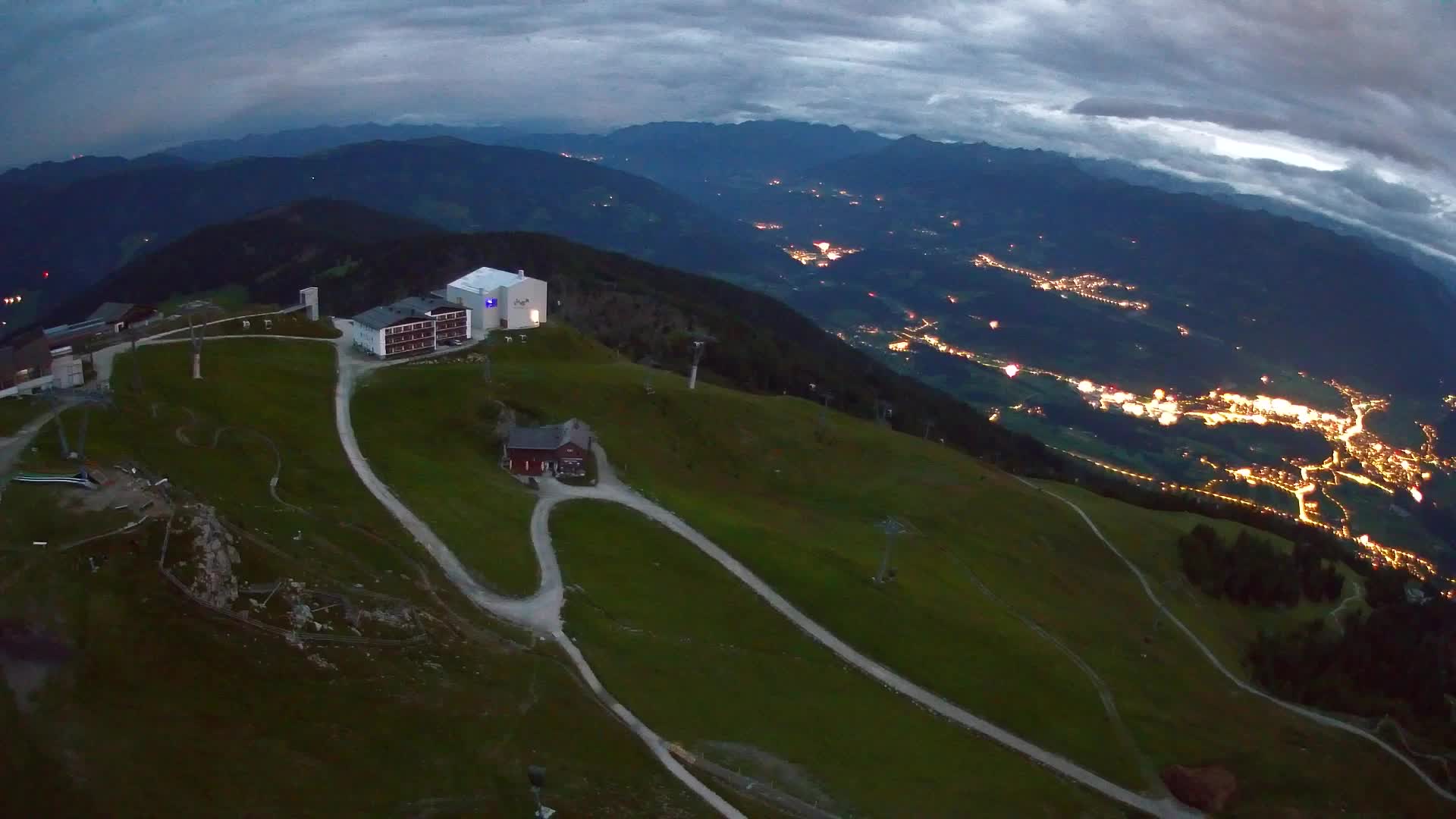 Kronplatz peak Ski resort | view to Bruneck