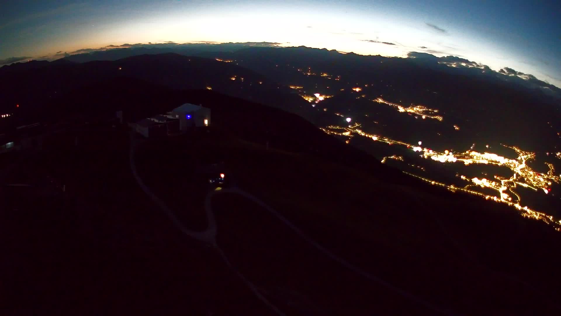 Kronplatz peak Ski resort | view to Bruneck