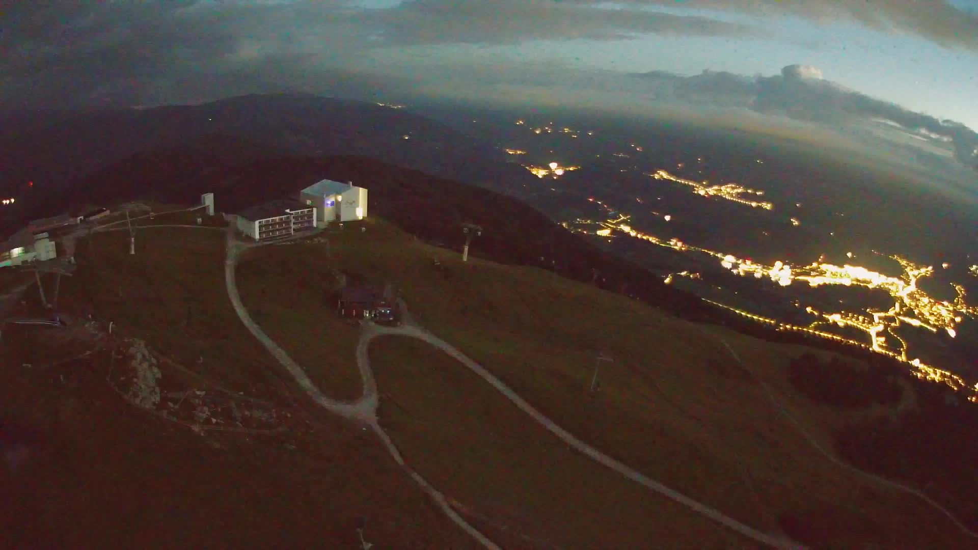 Kronplatz peak Ski resort | view to Bruneck