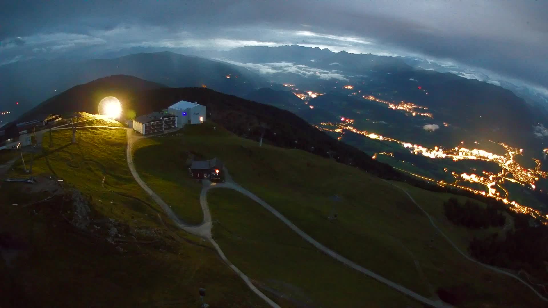 Kronplatz peak Ski resort | view to Bruneck