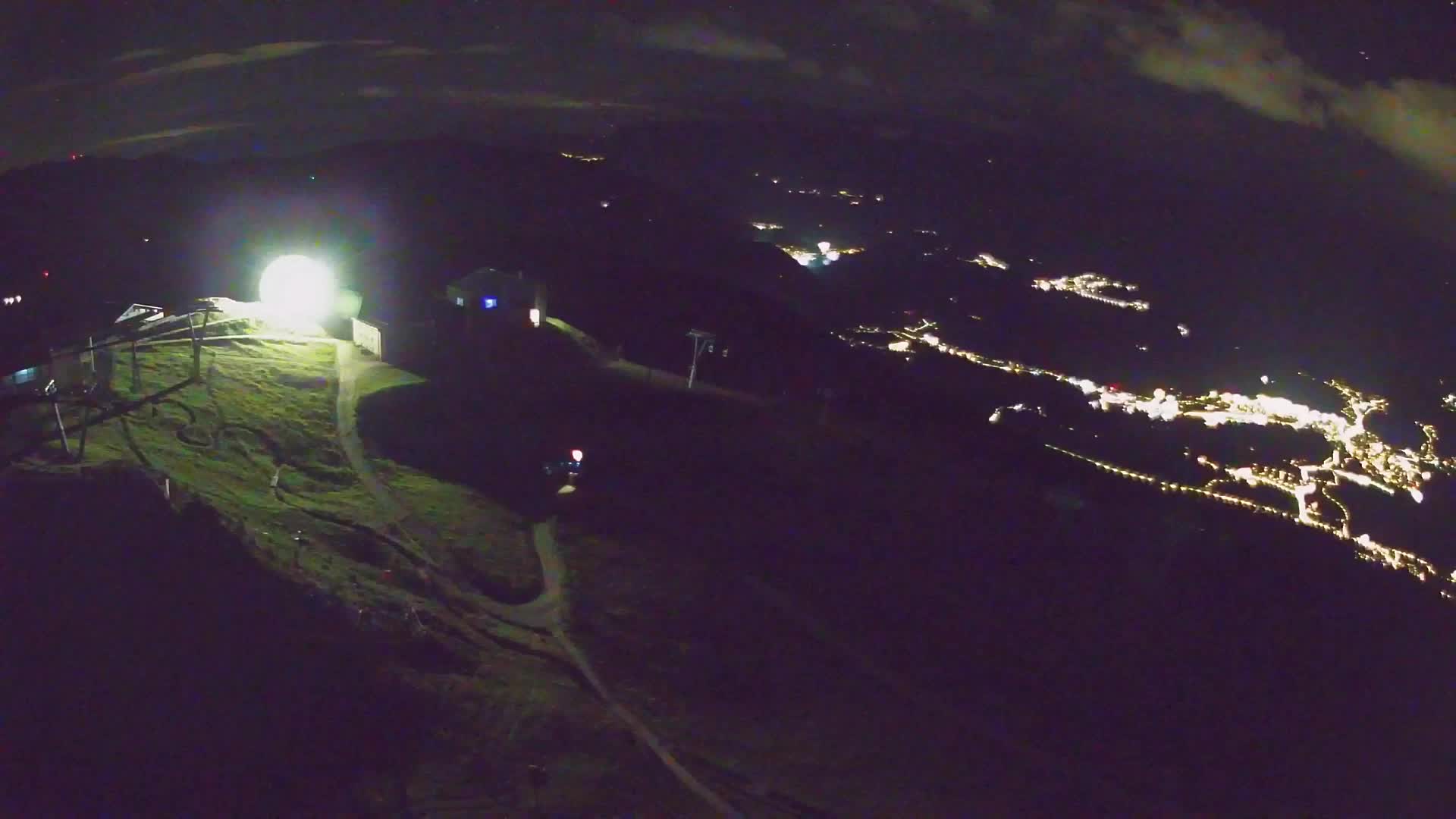 Skigebiet Kronplatz Gipfel | Blick auf Bruneck