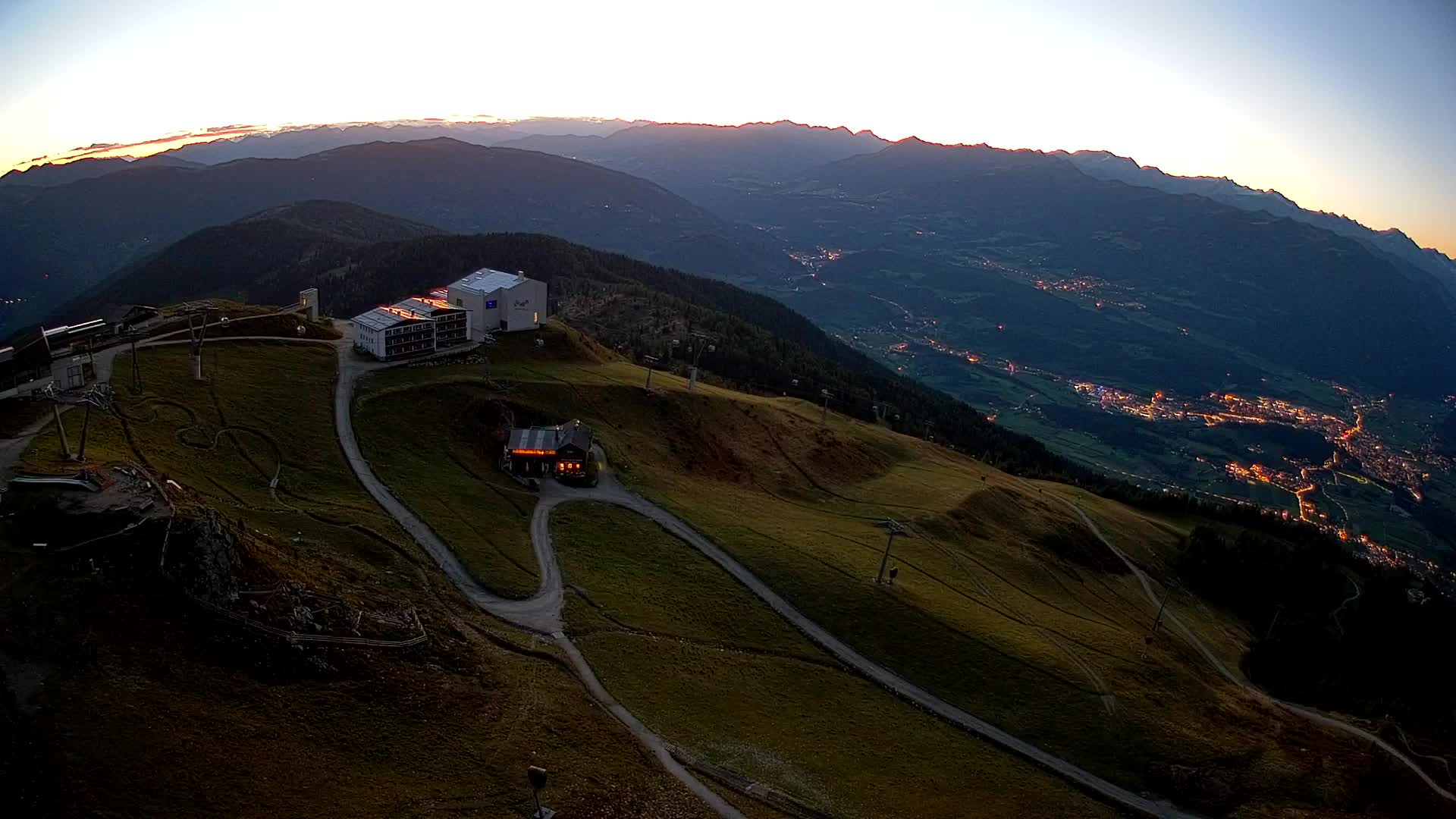 Smučišče Kronplatz – vrh | pogled na Bruneck