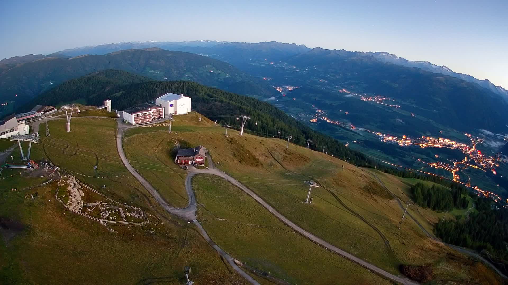 Smučišče Kronplatz – vrh | pogled na Bruneck