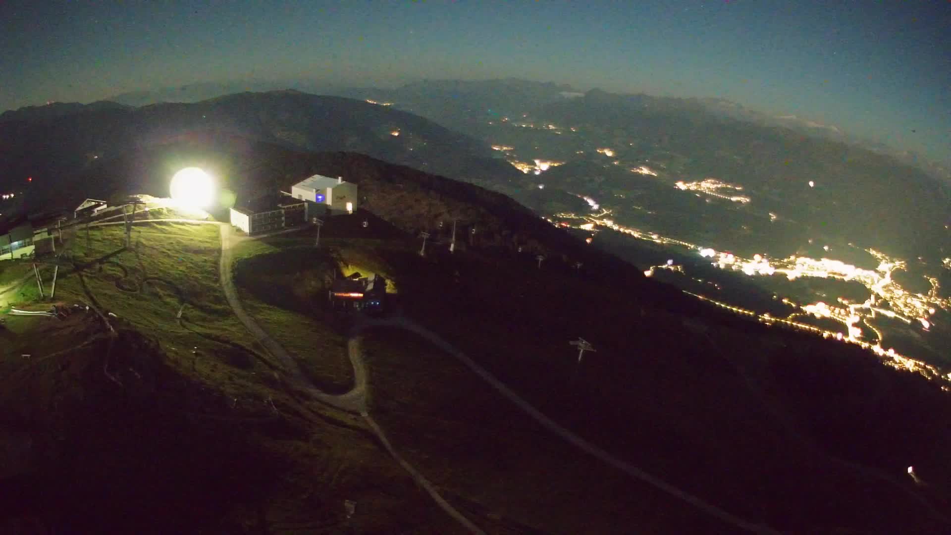 Smučišče Kronplatz – vrh | pogled na Bruneck