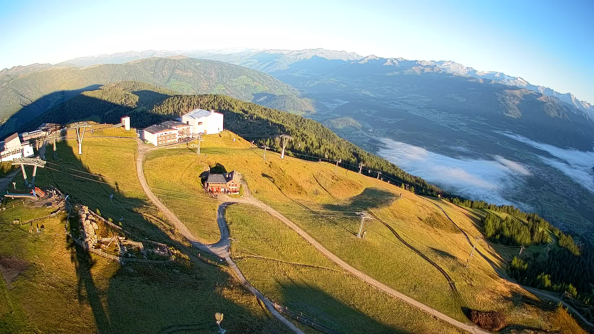 Smučišče Kronplatz – vrh | pogled na Bruneck