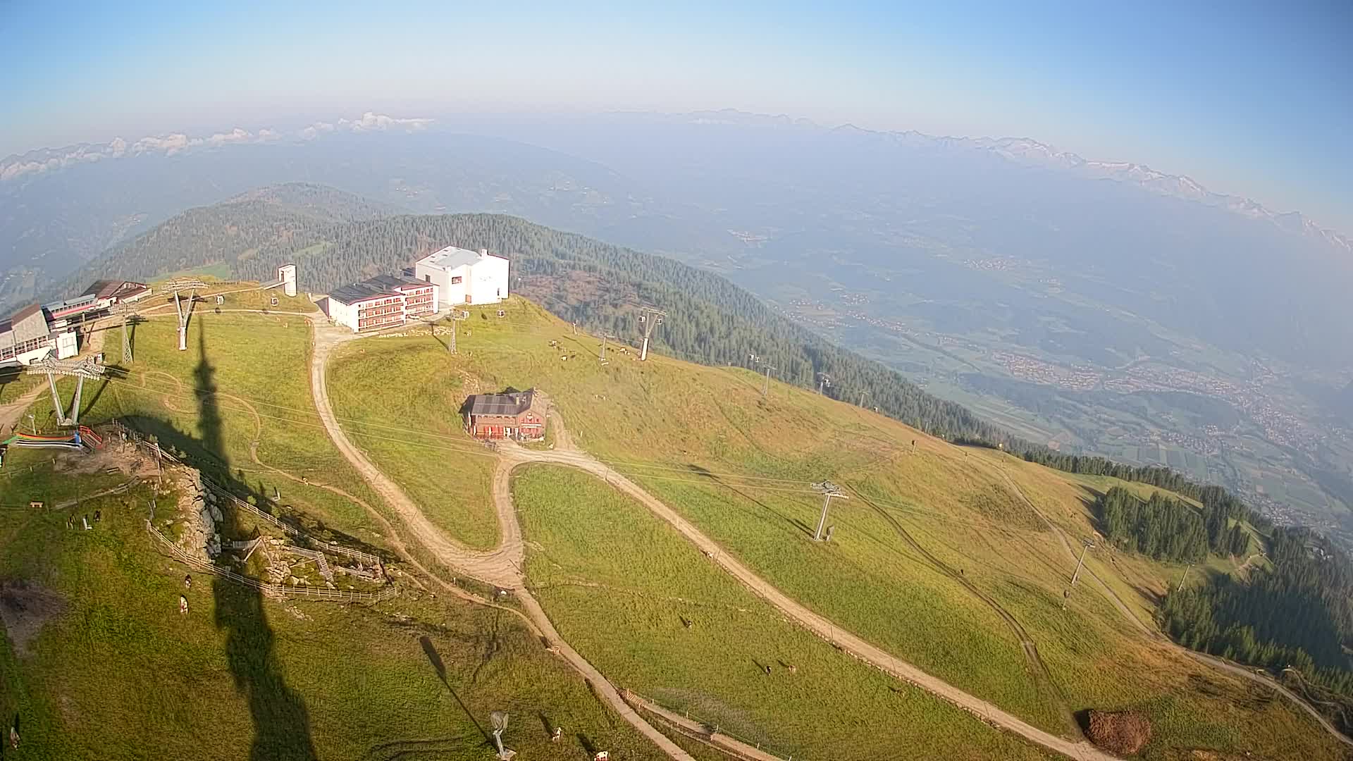 Smučišče Kronplatz – vrh | pogled na Bruneck