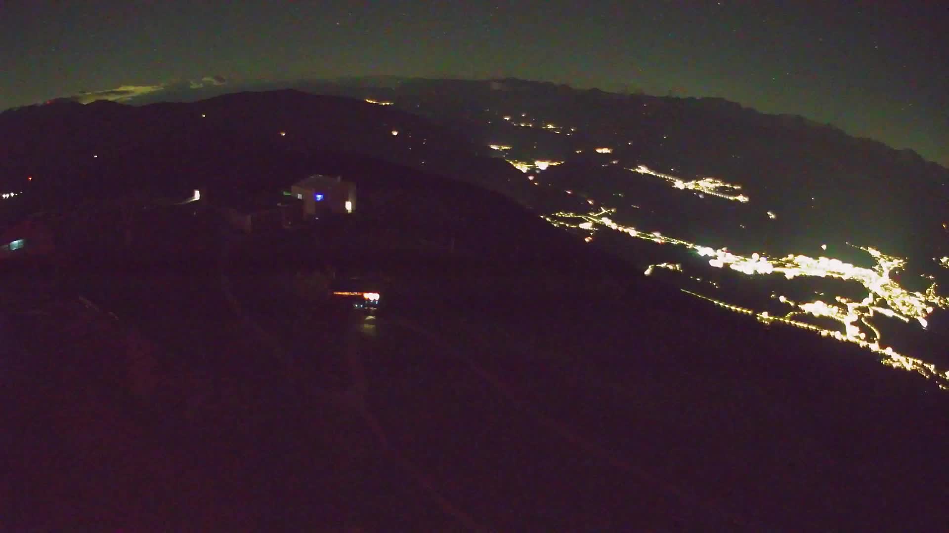 Kronplatz peak Ski resort | view to Bruneck