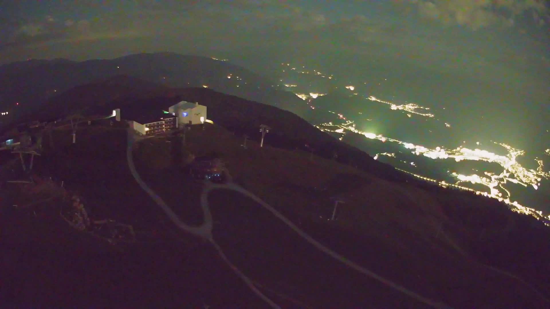 Skigebiet Kronplatz Gipfel | Blick auf Bruneck
