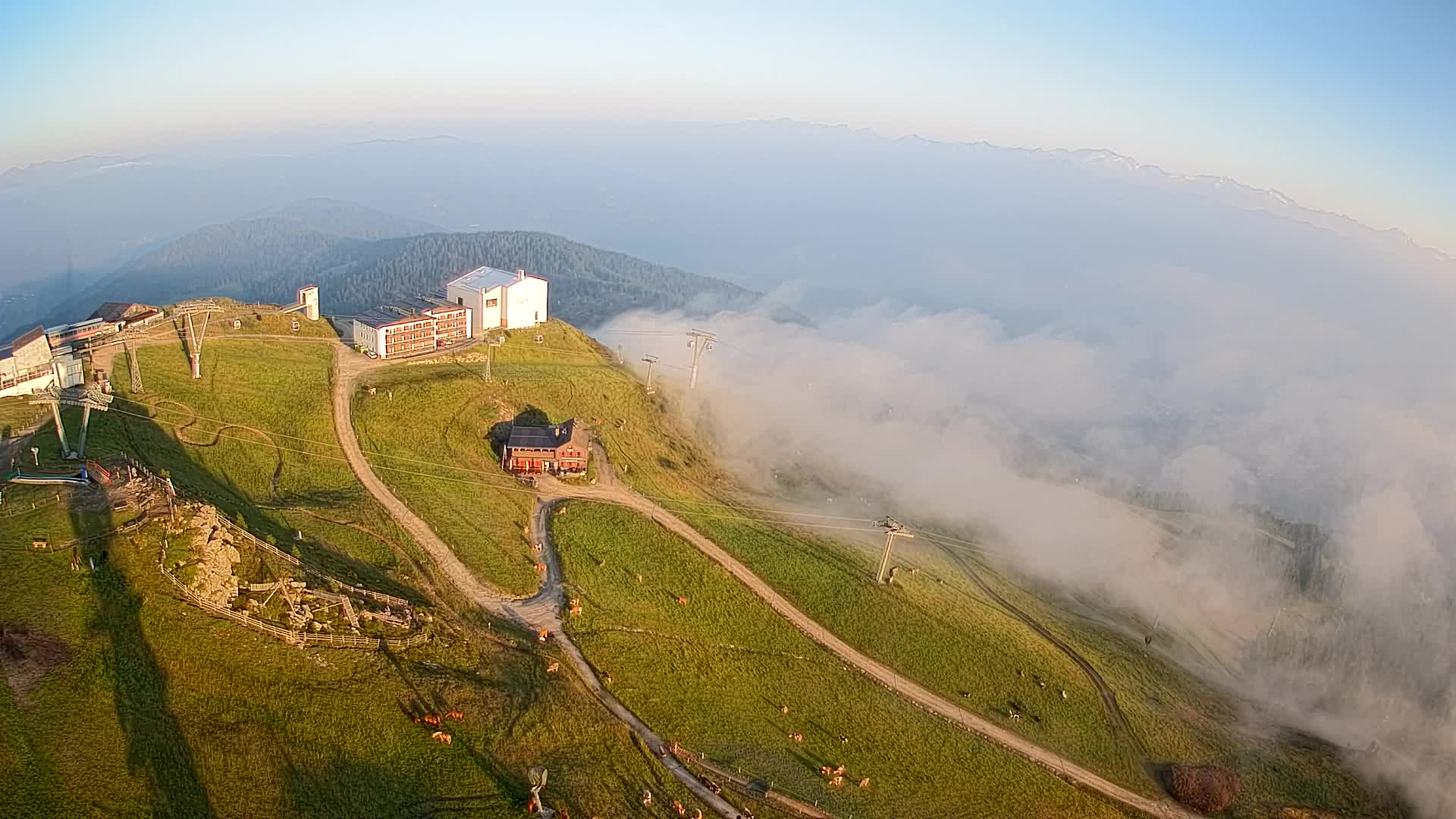 Smučišče Kronplatz – vrh | pogled na Bruneck