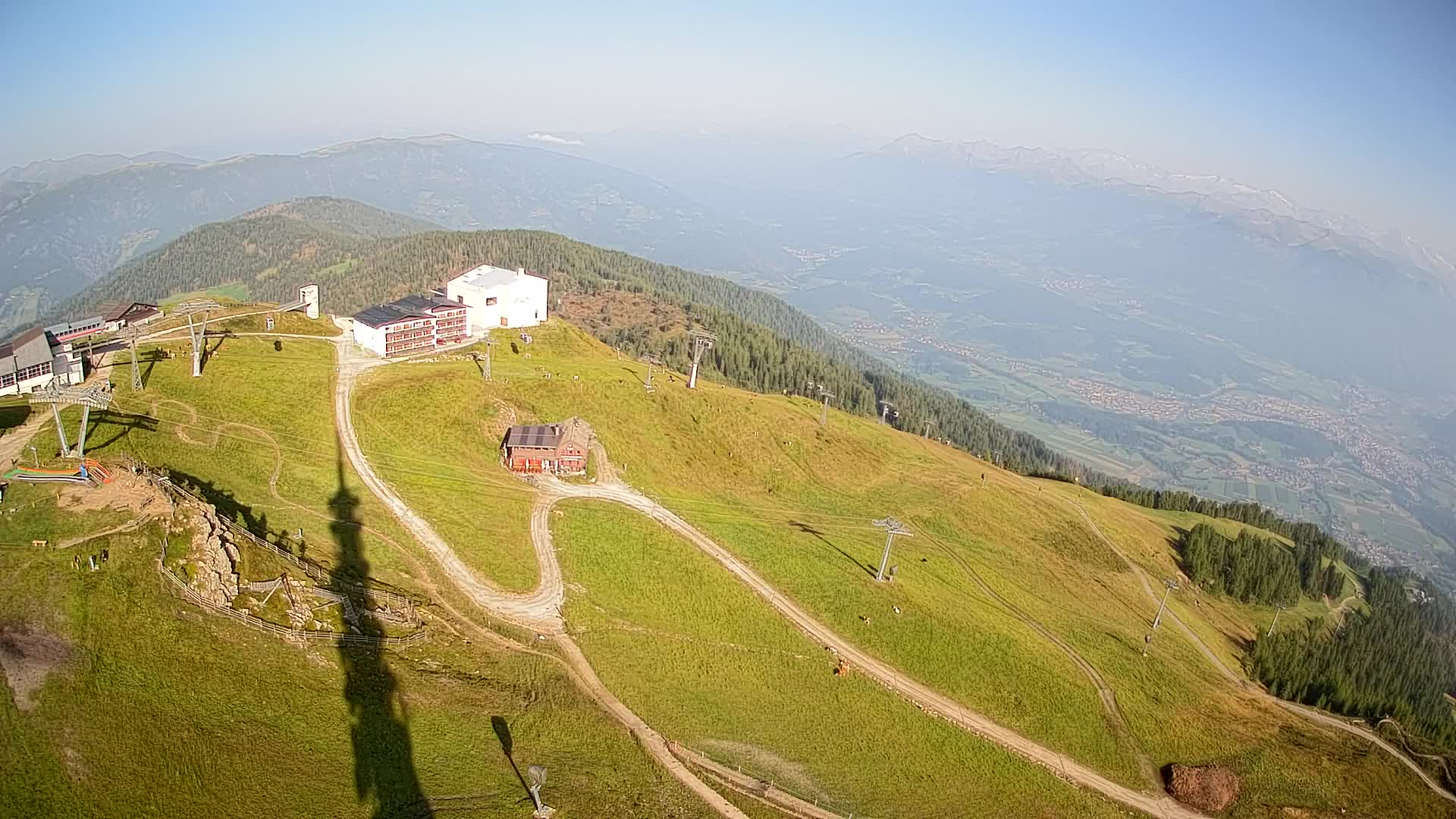 Smučišče Kronplatz – vrh | pogled na Bruneck