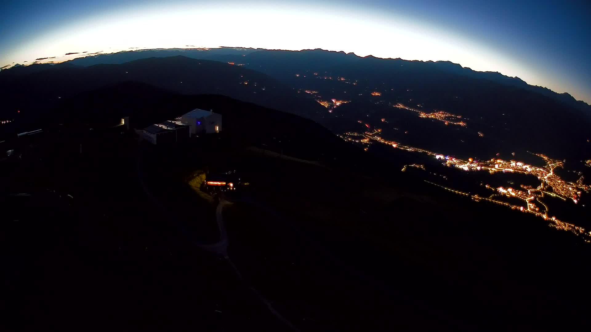 Kronplatz peak Ski resort | view to Bruneck