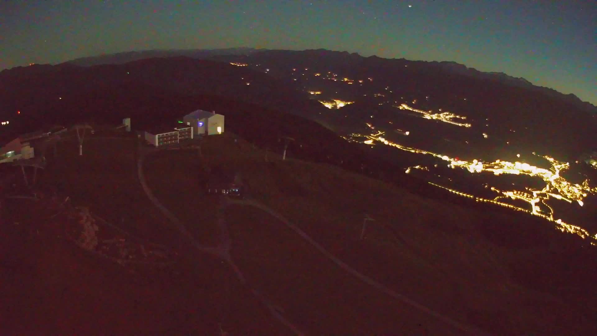 Smučišče Kronplatz – vrh | pogled na Bruneck