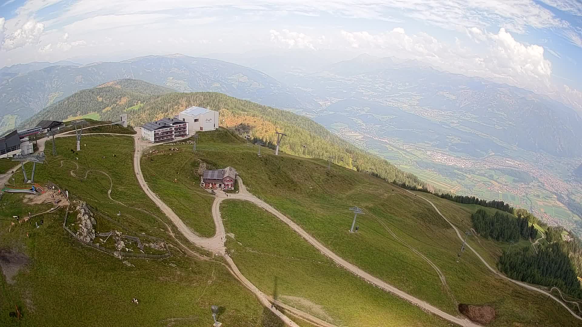Skijalište Kronplatz – vrh | pogled na Bruneck