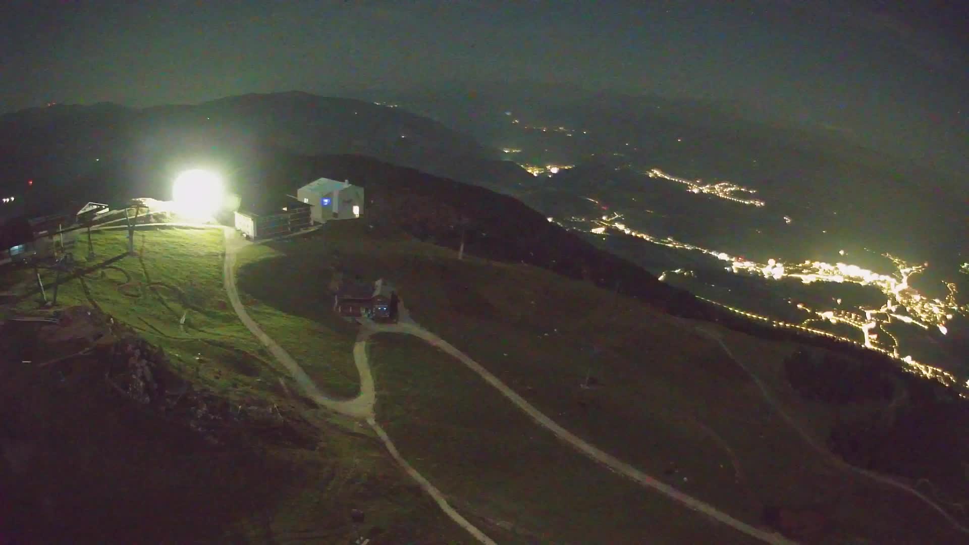 Kronplatz peak Ski resort | view to Bruneck