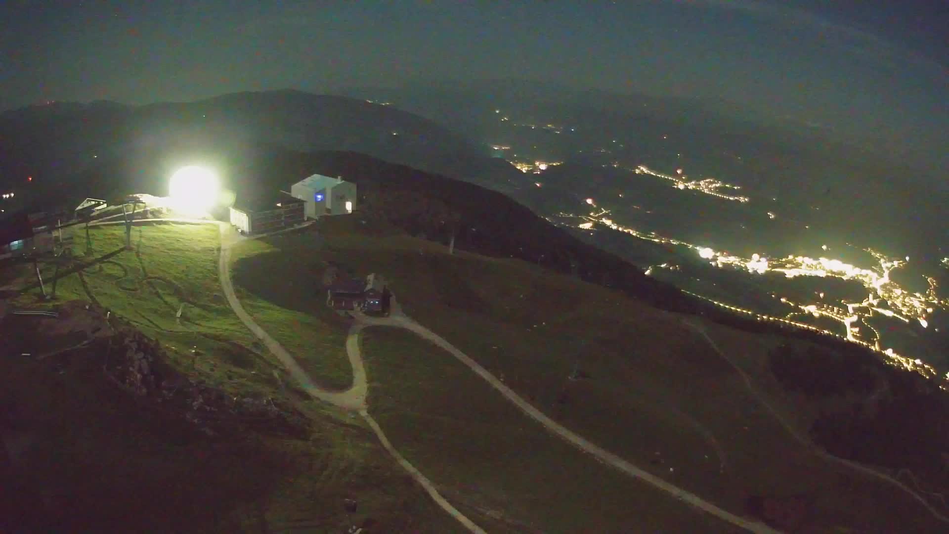 Kronplatz peak Ski resort | view to Bruneck