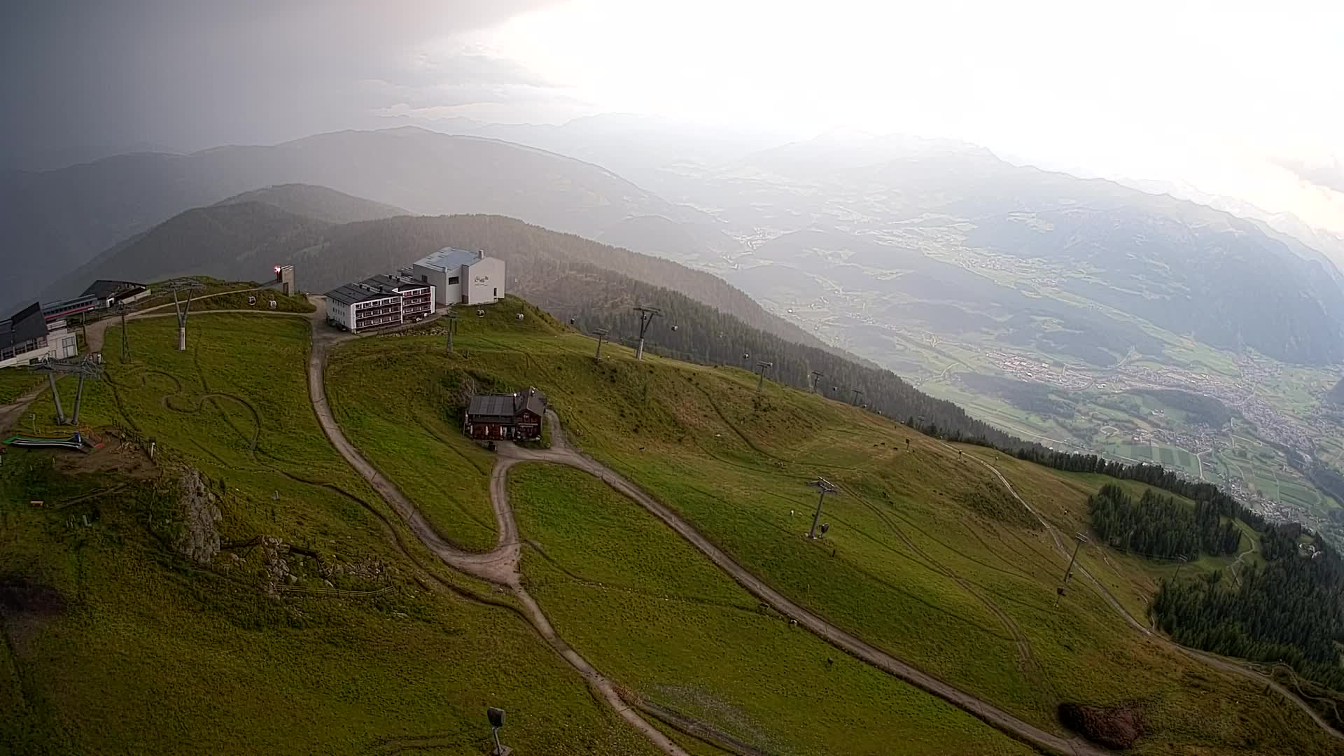 Smučišče Kronplatz – vrh | pogled na Bruneck