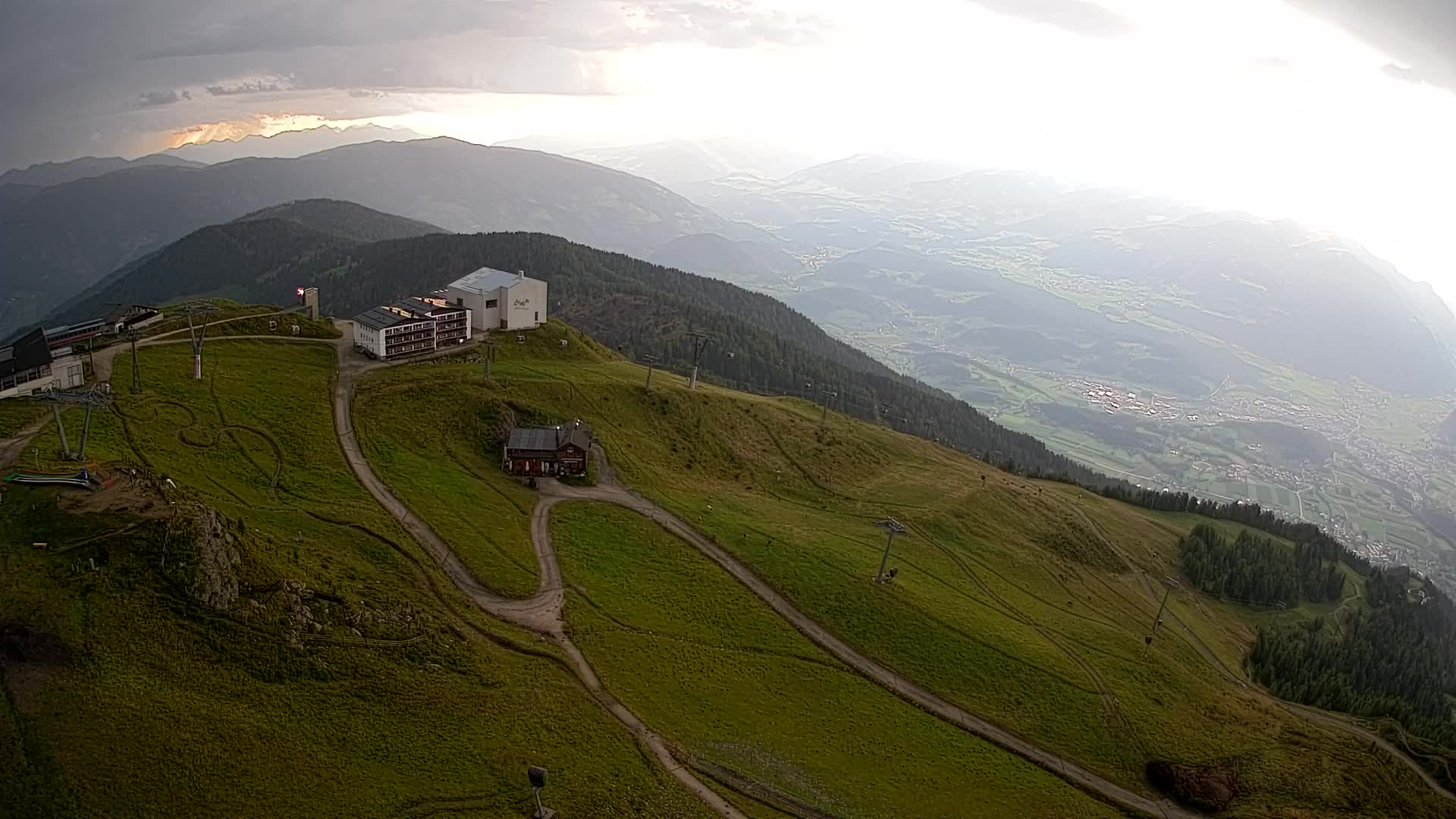 Smučišče Kronplatz – vrh | pogled na Bruneck