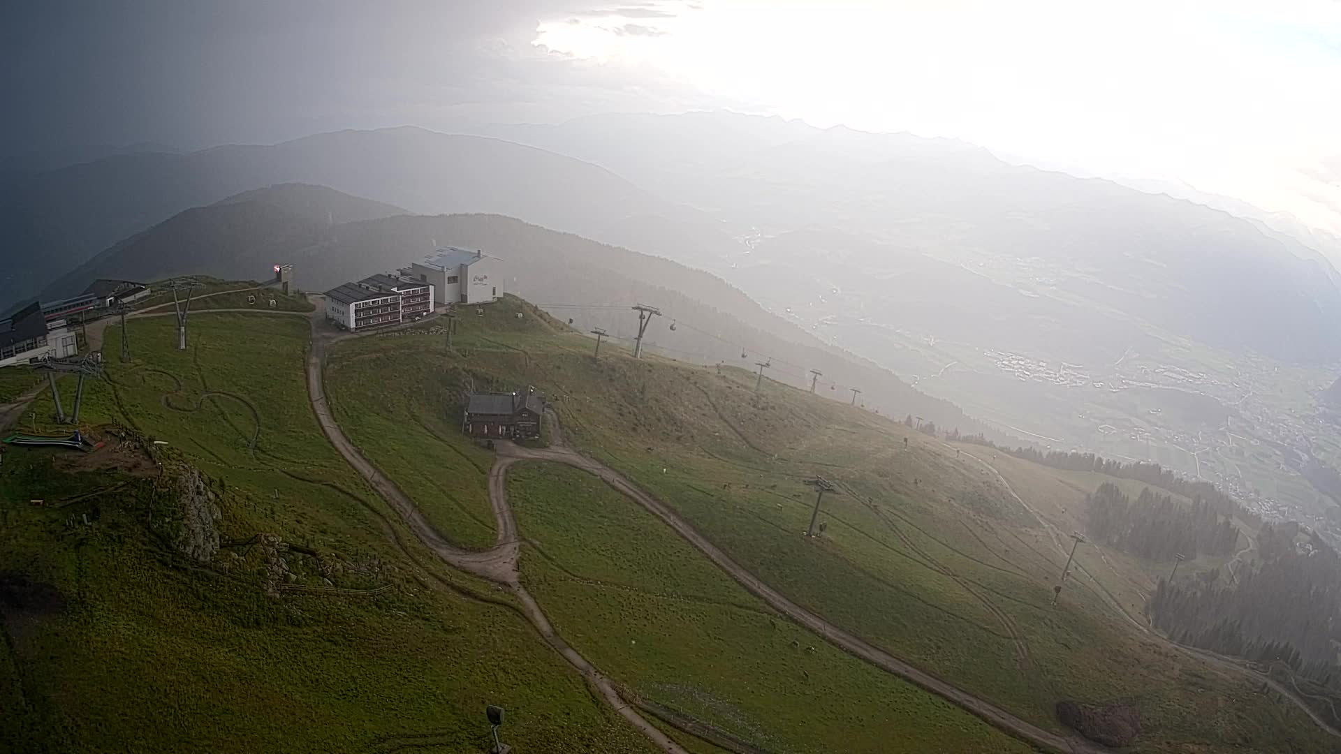 Smučišče Kronplatz – vrh | pogled na Bruneck