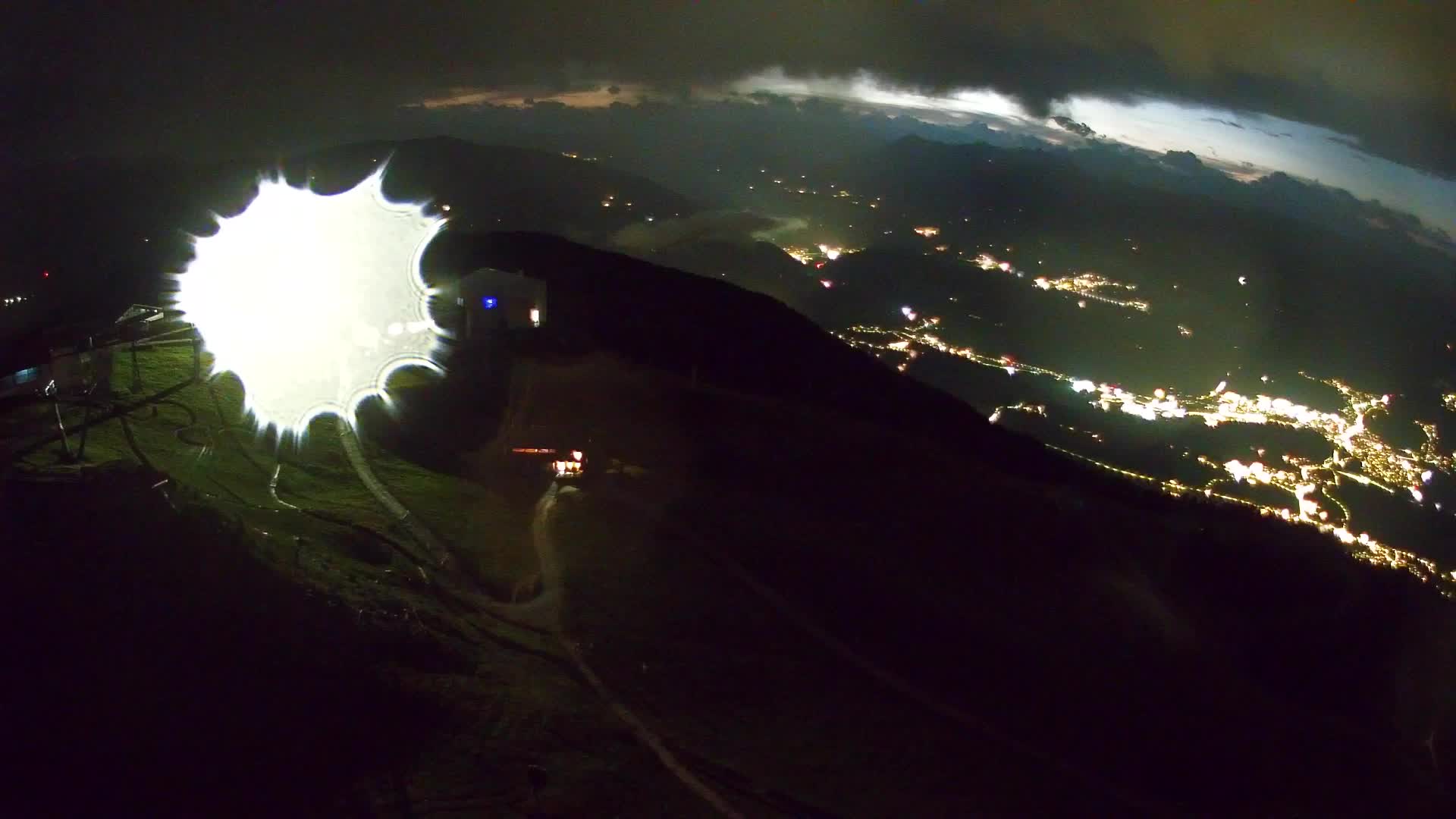 Kronplatz peak Ski resort | view to Bruneck